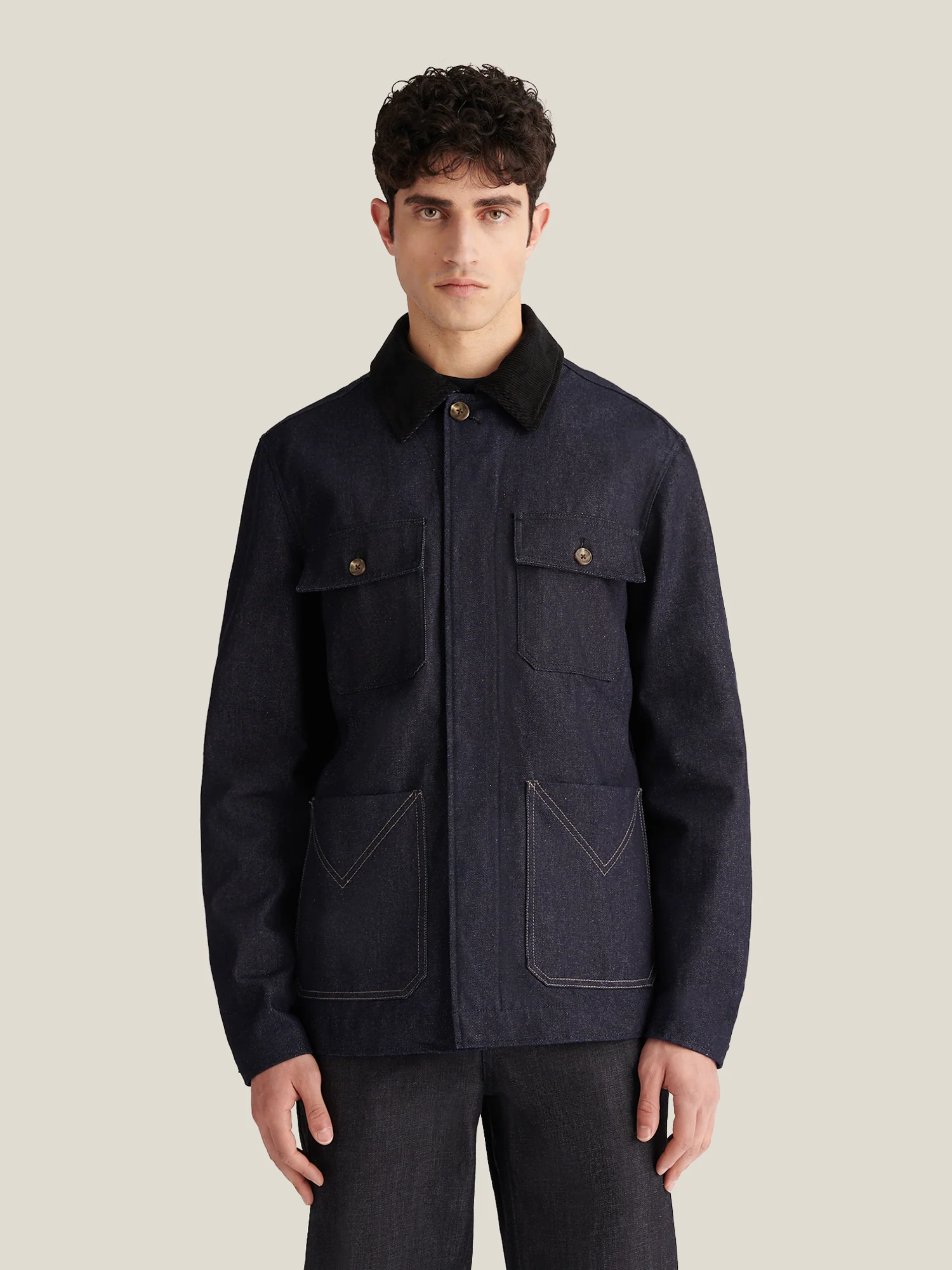Narm Denim Jacket in Dark Wash - Image 10