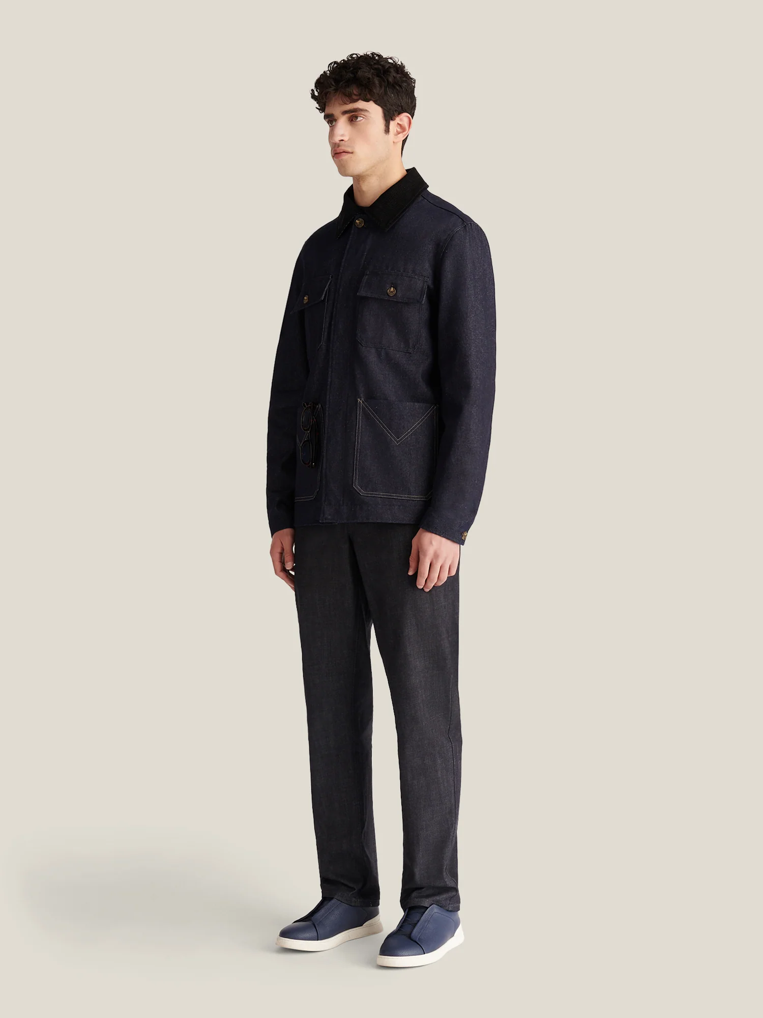 Narm Denim Jacket in Dark Wash - Image 6