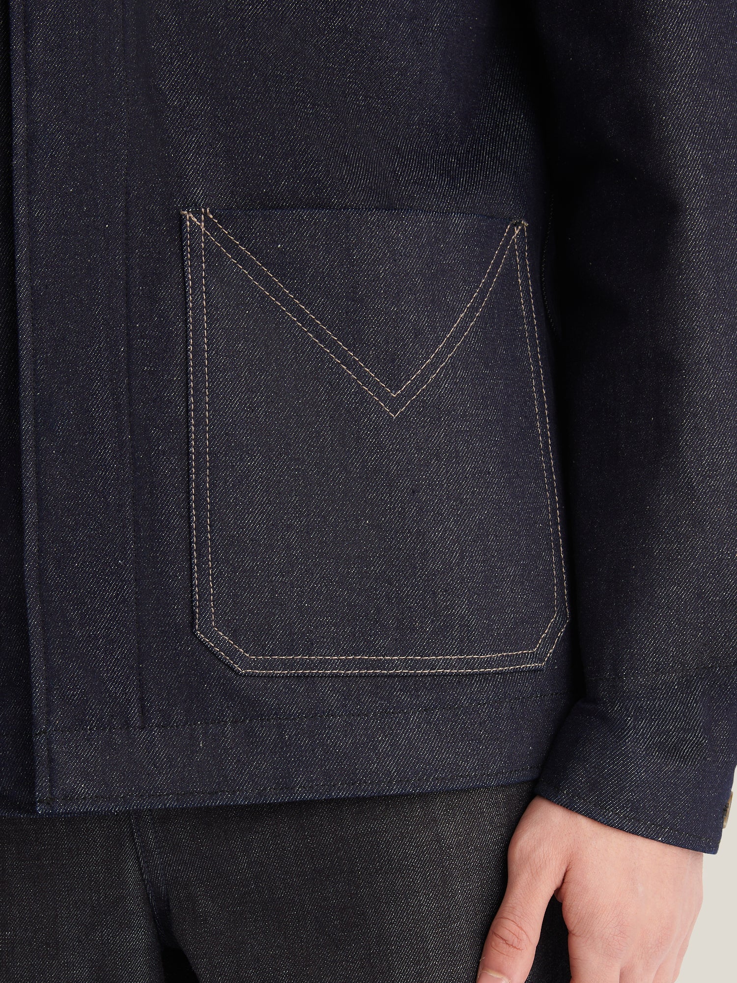 Narm Denim Jacket in Dark Wash - Image 9