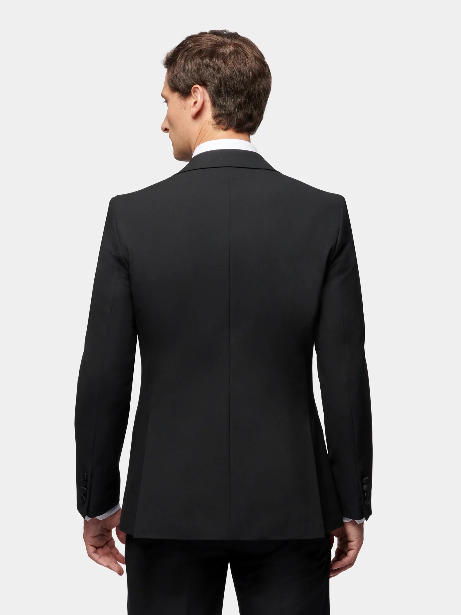 Classic Wool-Blend Tuxedo Jacket - Image 4