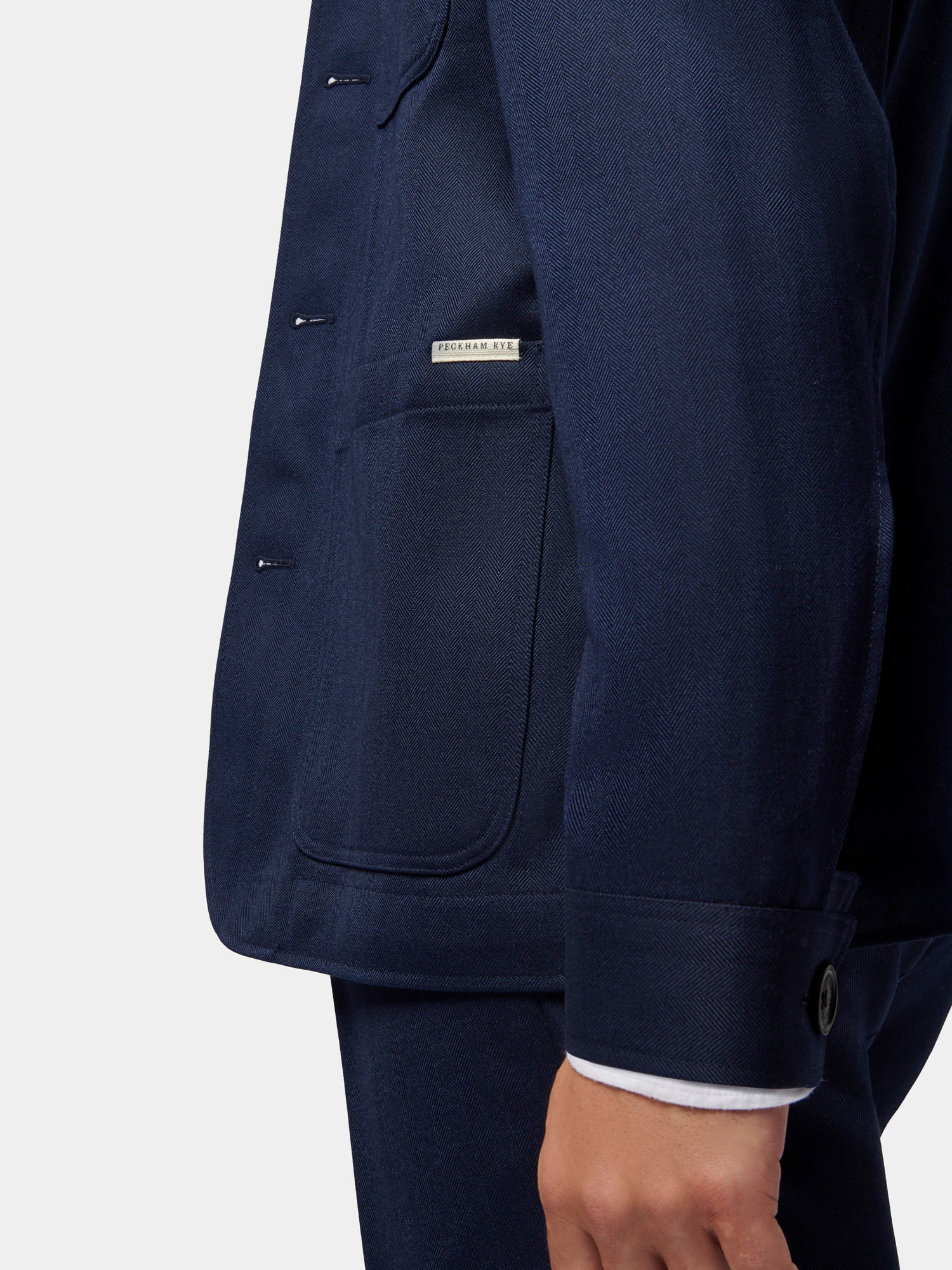 Field Jacket in Dark Sapphire Navy - Image 4