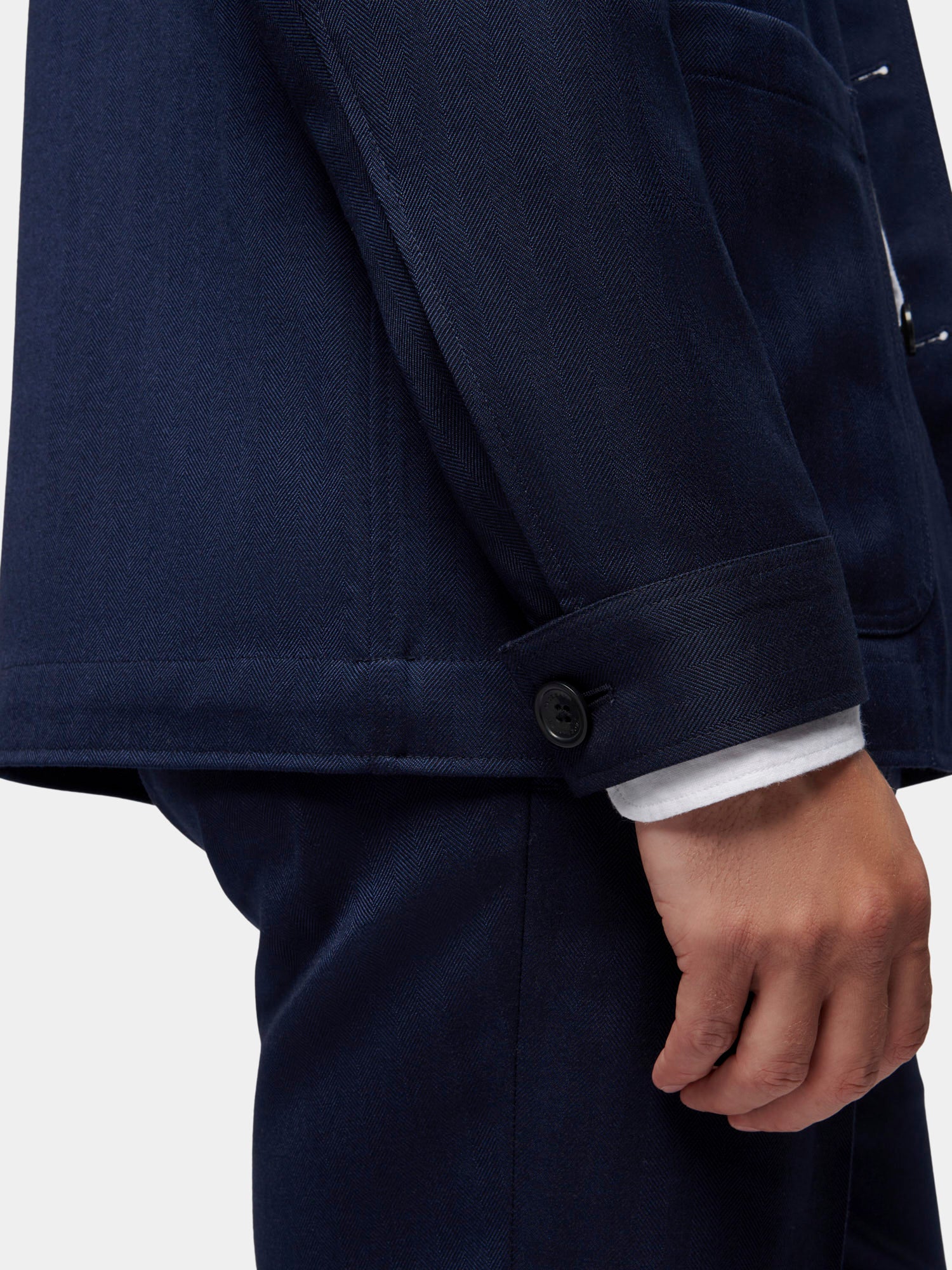 Field Jacket in Dark Sapphire Navy - Image 5