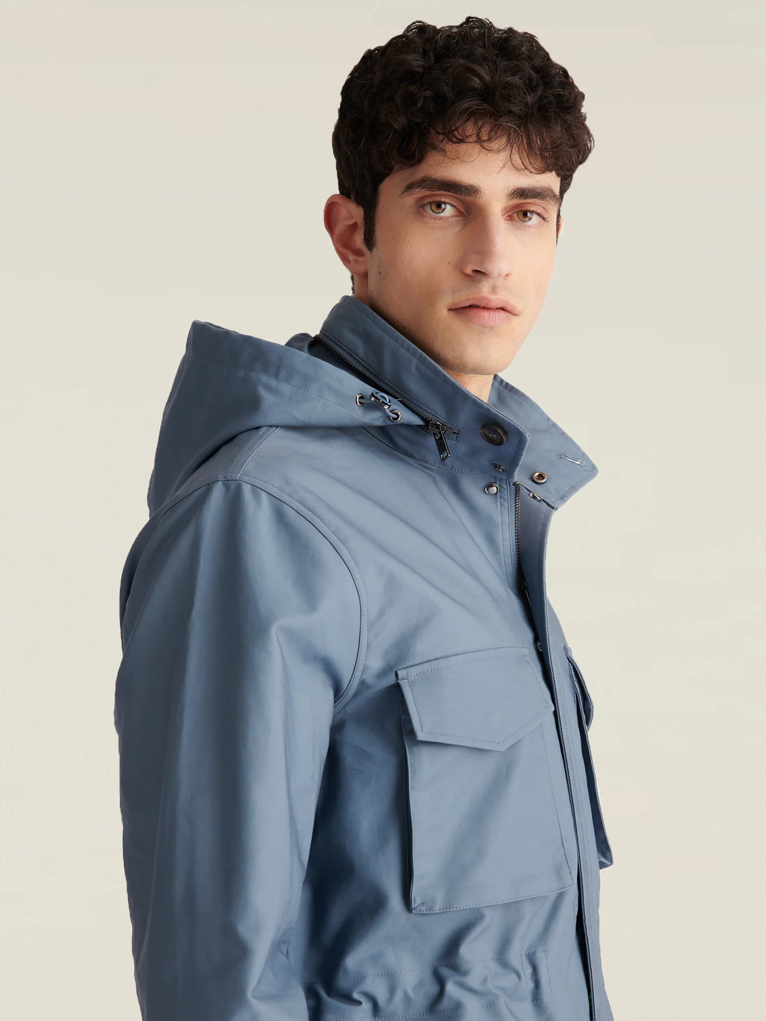The Explorer Field Jacket in Blue Mirage - Image 8