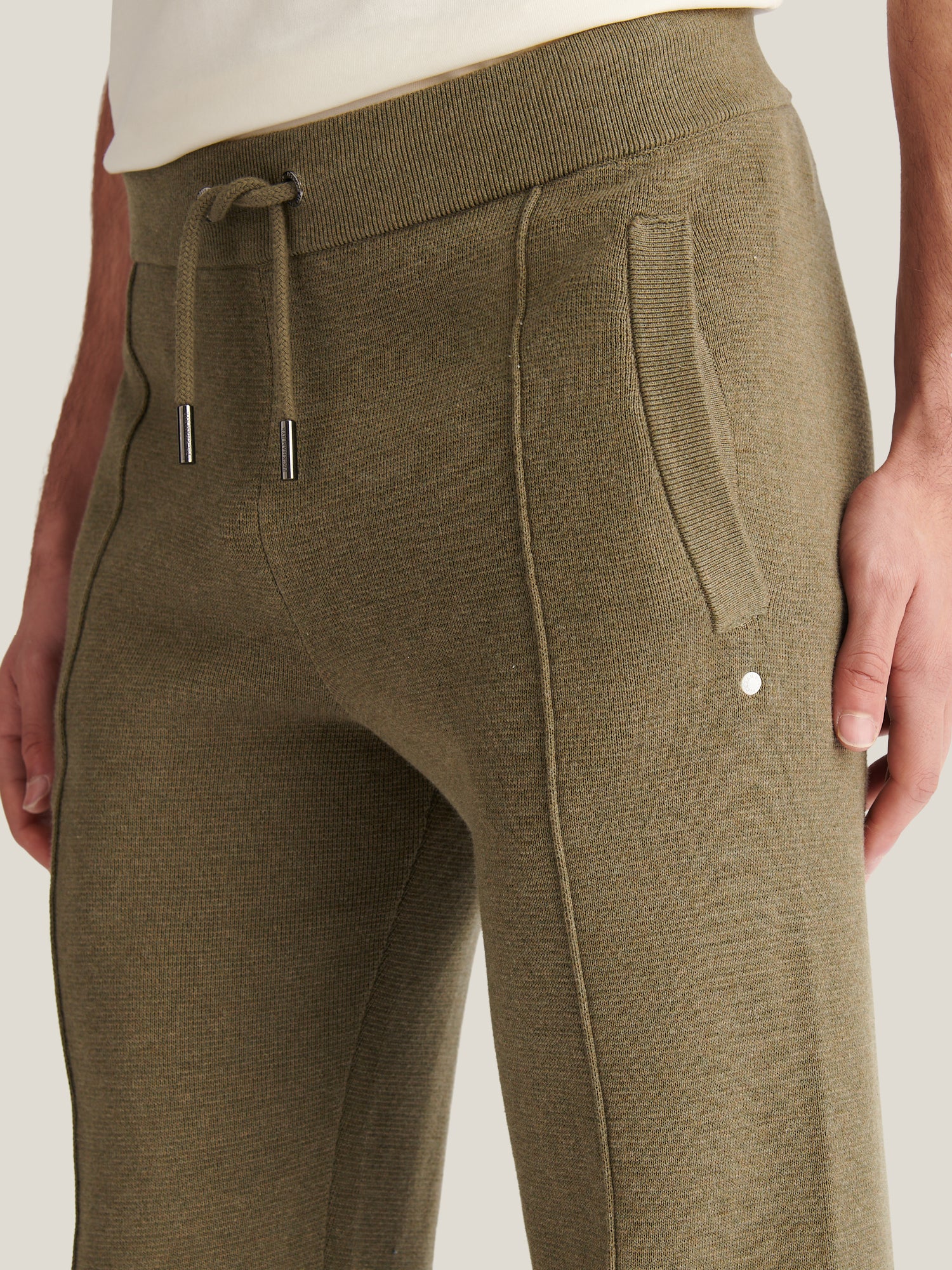 Milano Knit Jogger Tea Leaf - Image 5