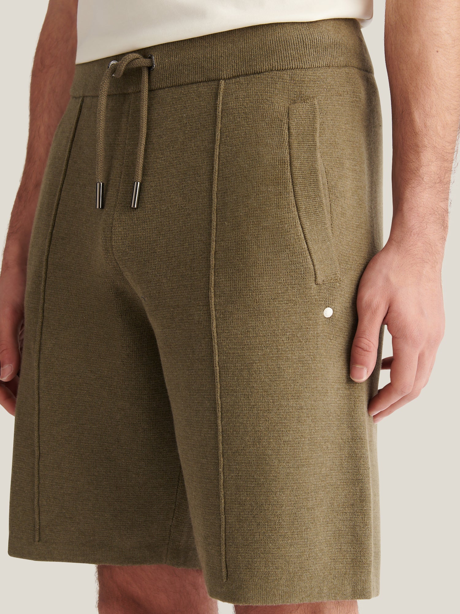 Milano Knit Short in Tea Leaf - Image 5