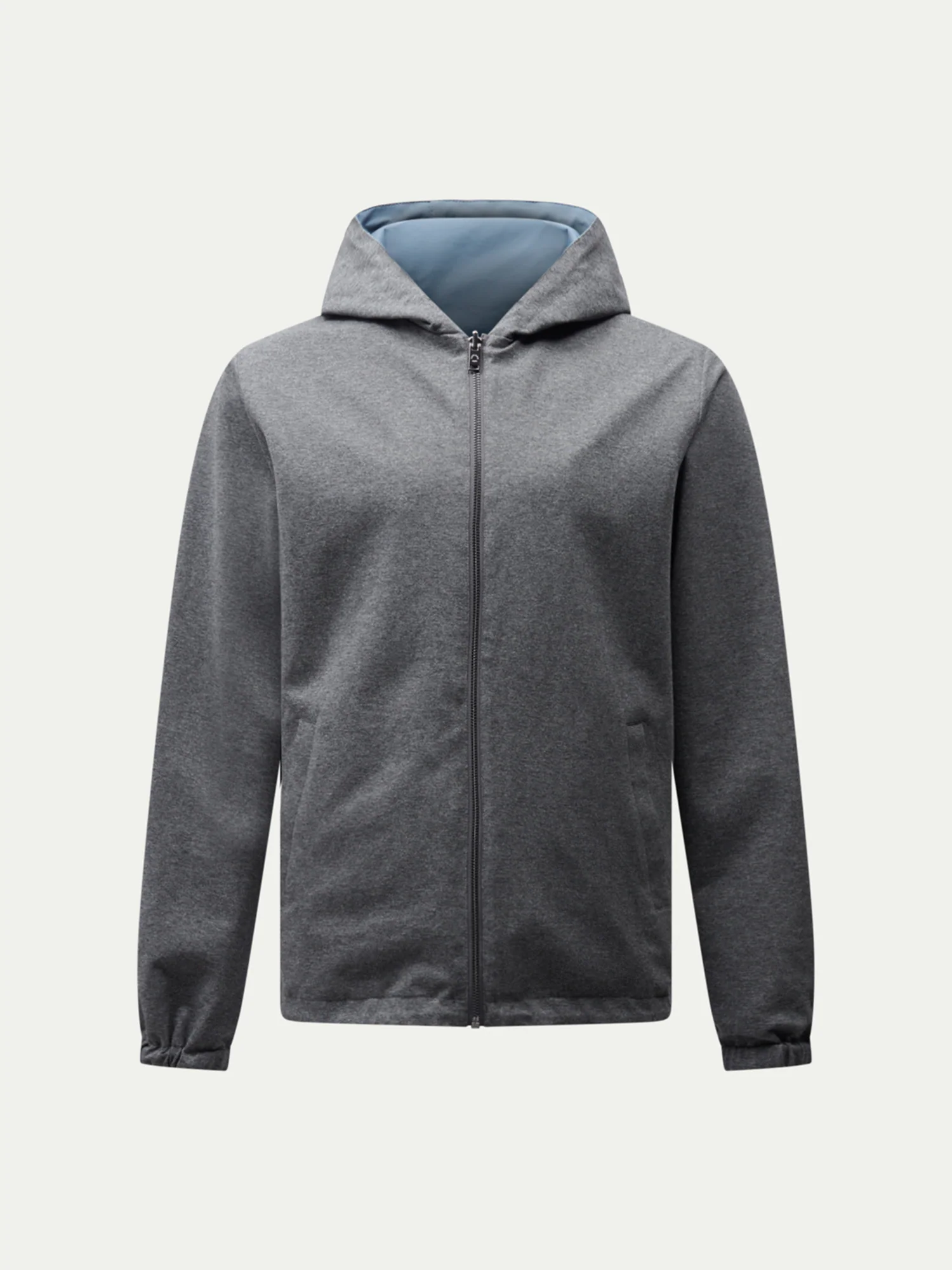 Sloane Reversible Hooded Jacket in Blue Mirage - Image 14