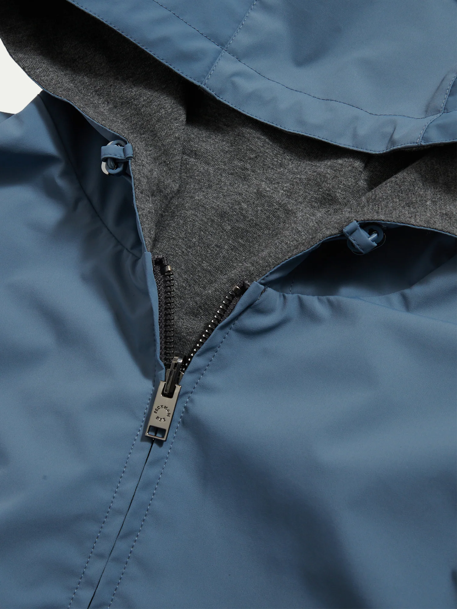 Sloane Reversible Hooded Jacket in Blue Mirage - Image 16