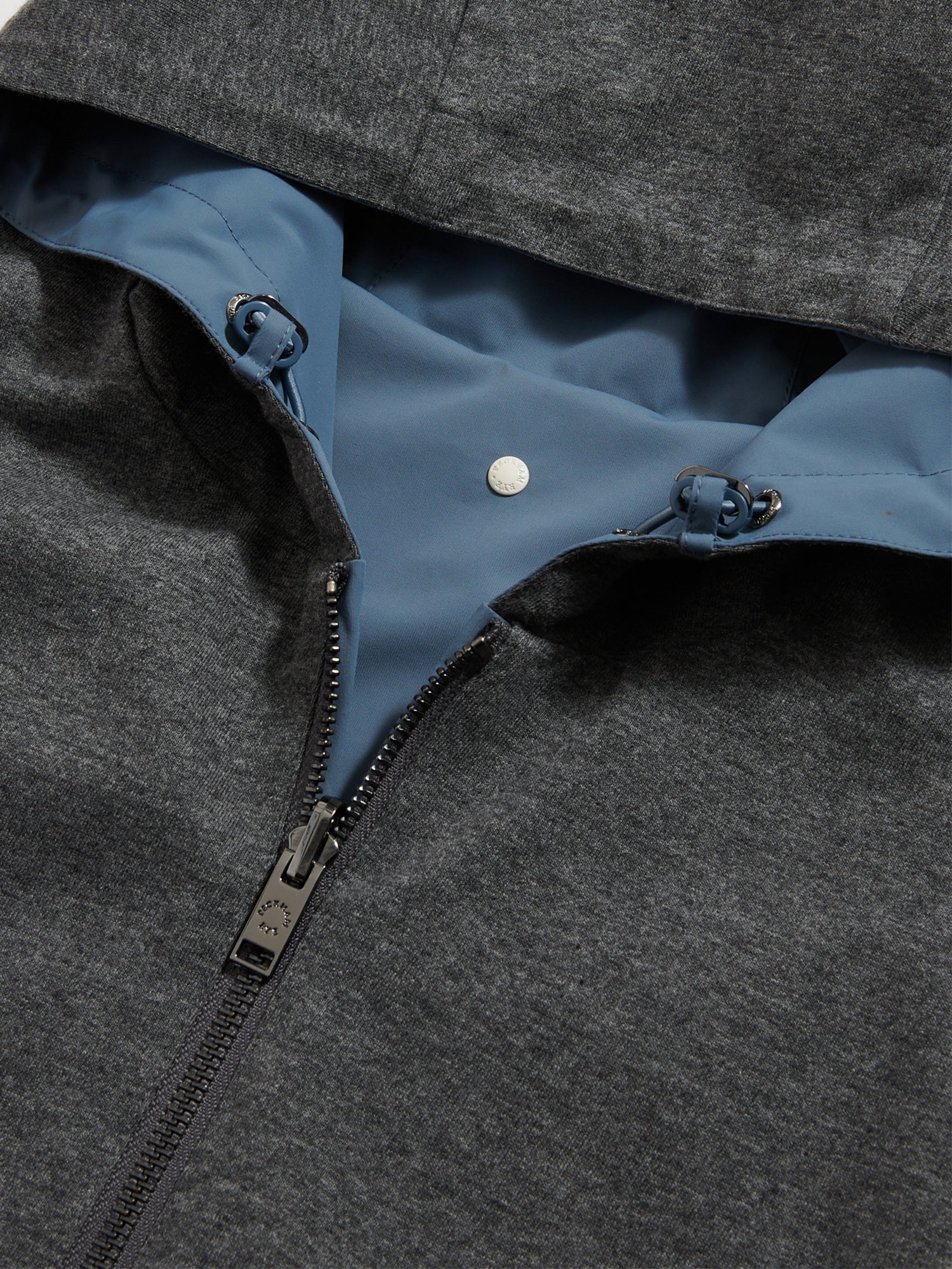 Sloane Reversible Hooded Jacket in Blue Mirage - Image 20