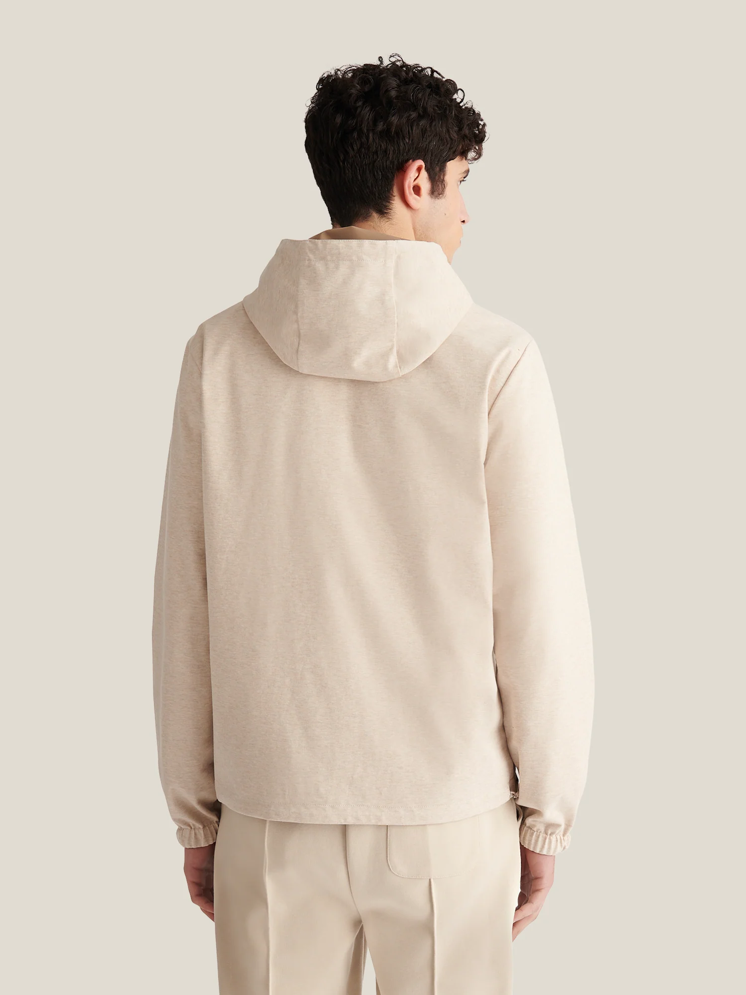 Sloane Reversible Hooded Jacket in Caribou - Image 10