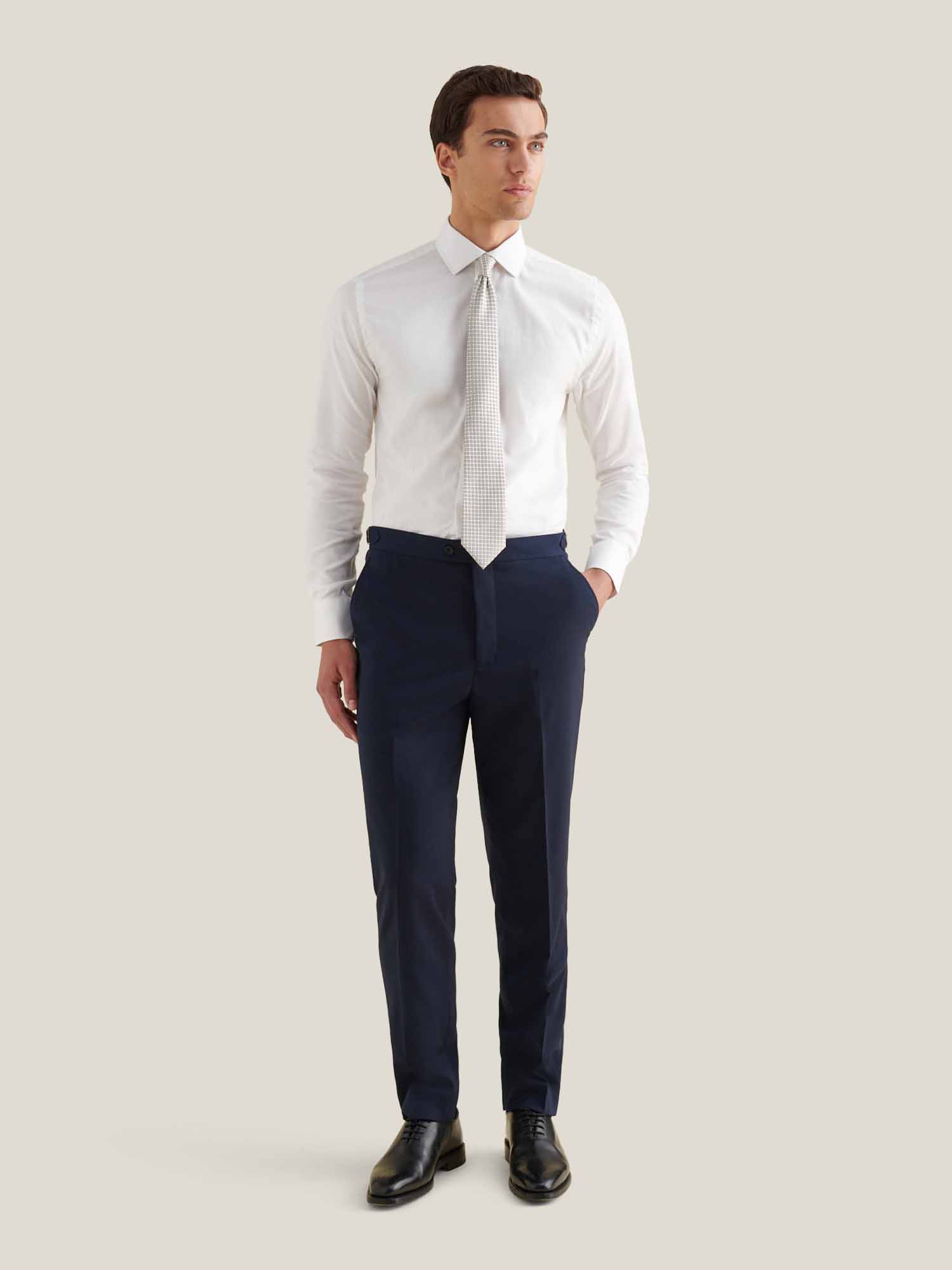 Fine Twill Shirt in Bright White - Image 3