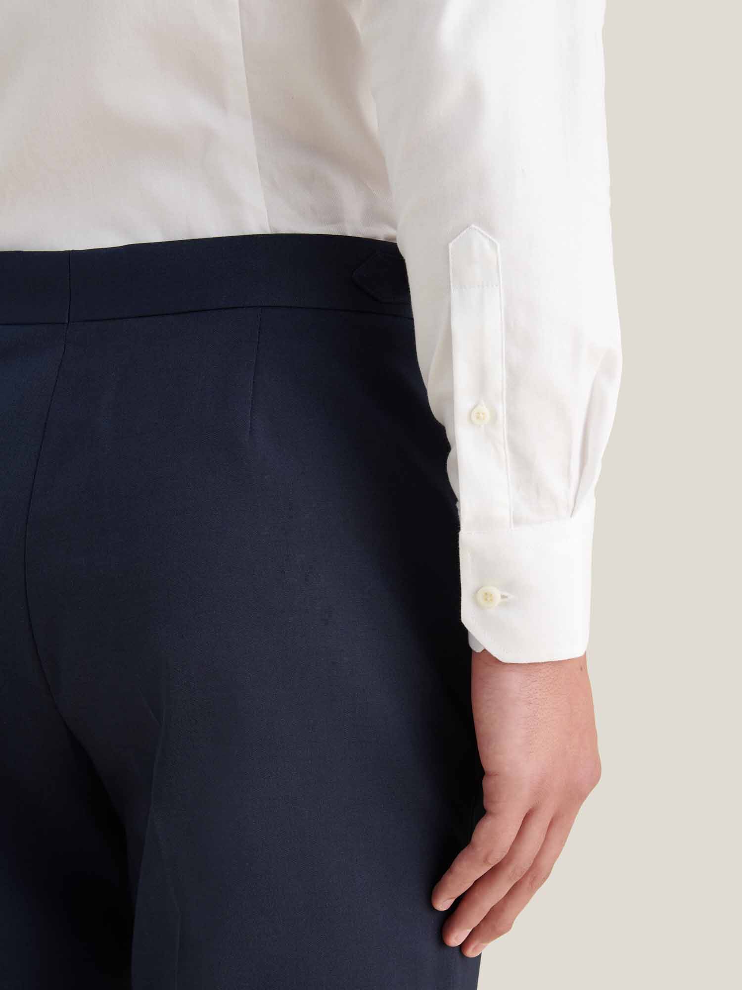 Fine Twill Shirt in Bright White - Image 5