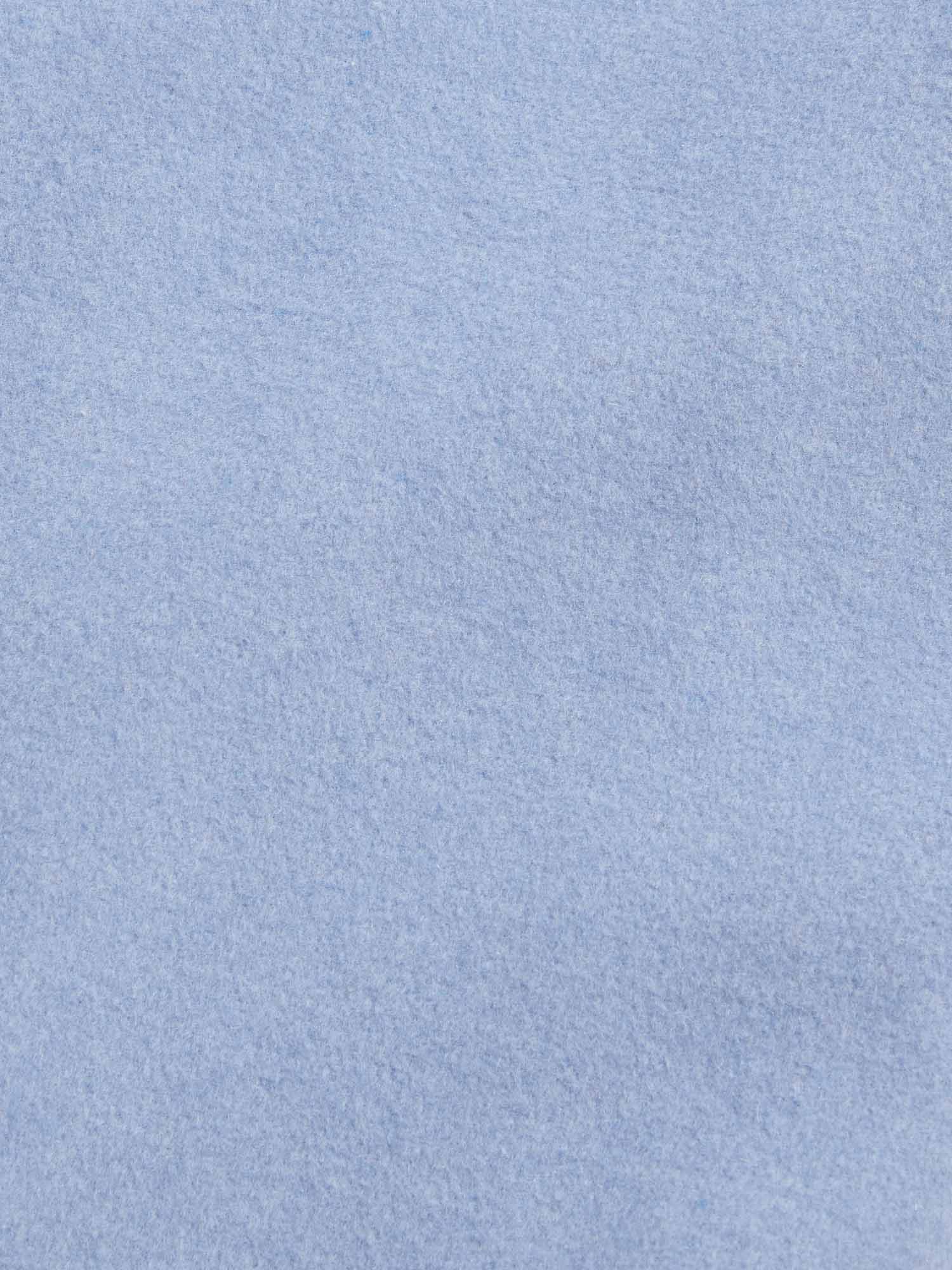 Wool Blend Zip Vest in Blue Blizzard - Image 10