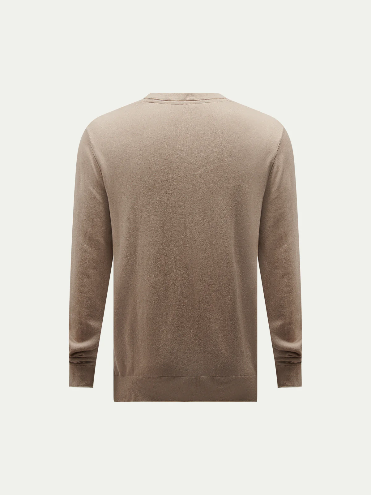 Jersey Knit Crew in Simply Taupe - Image 6