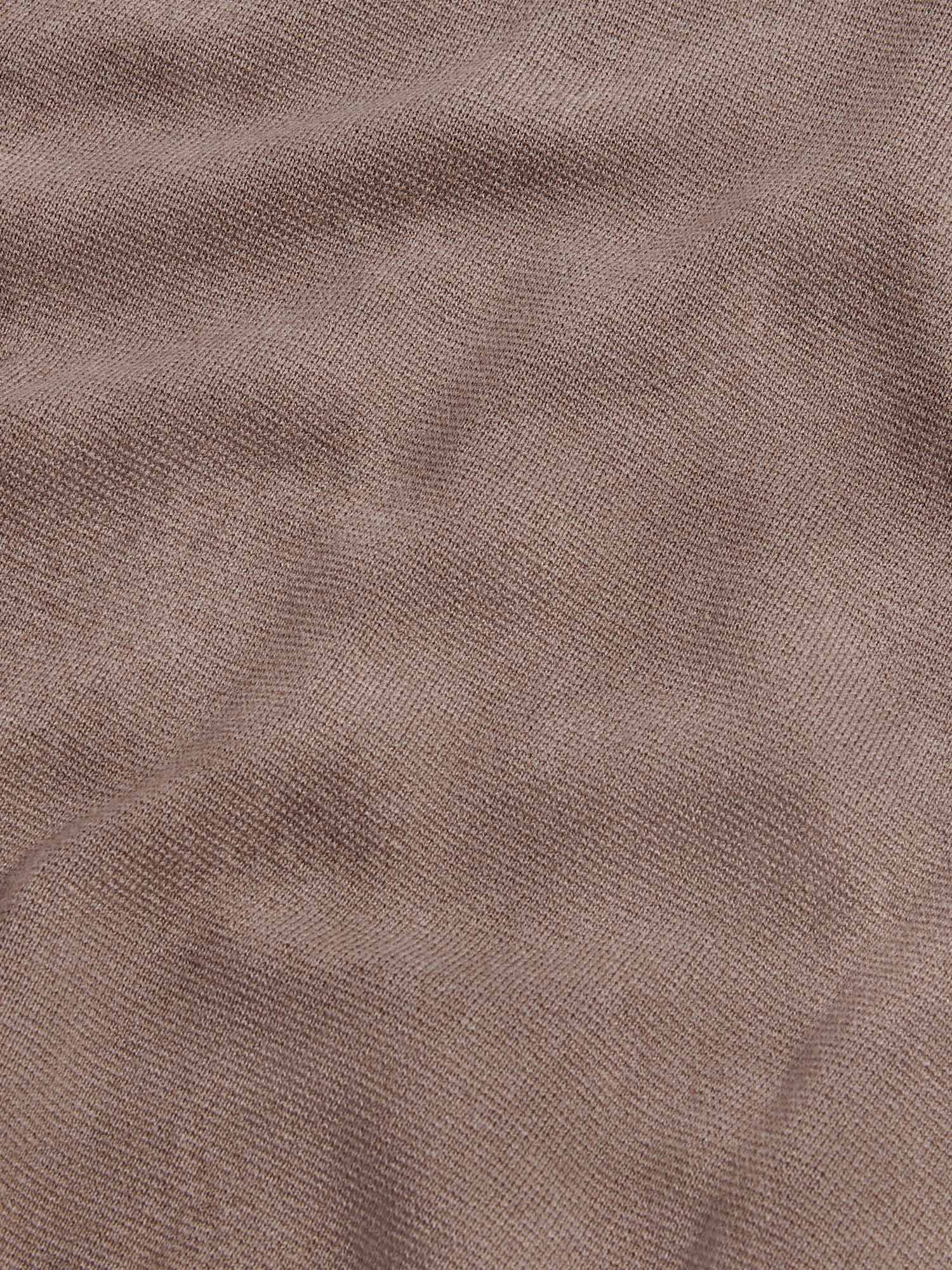 Milano Knit Zip Hoodie in Iron - Image 10