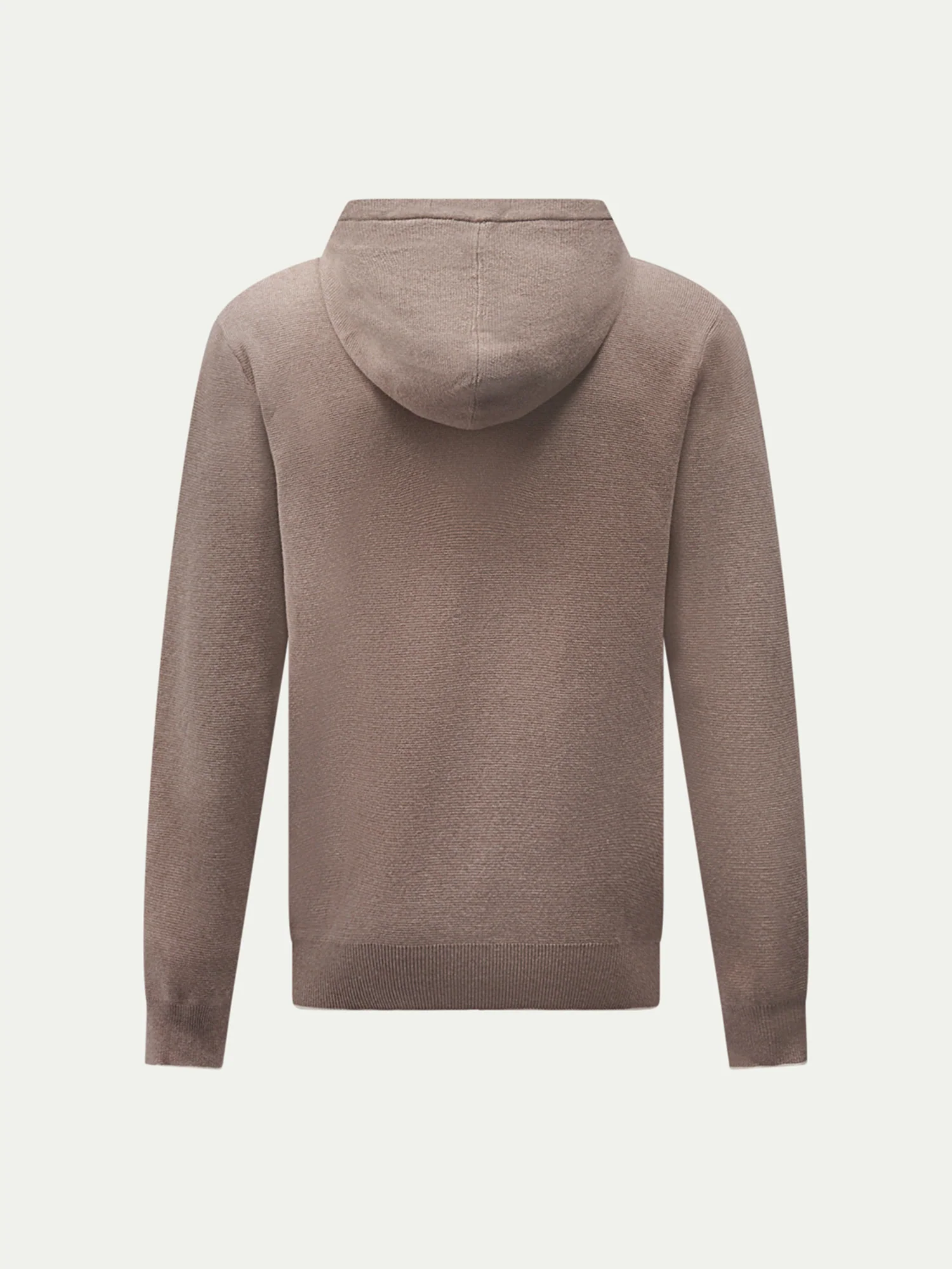 Milano Knit Zip Hoodie in Iron - Image 6