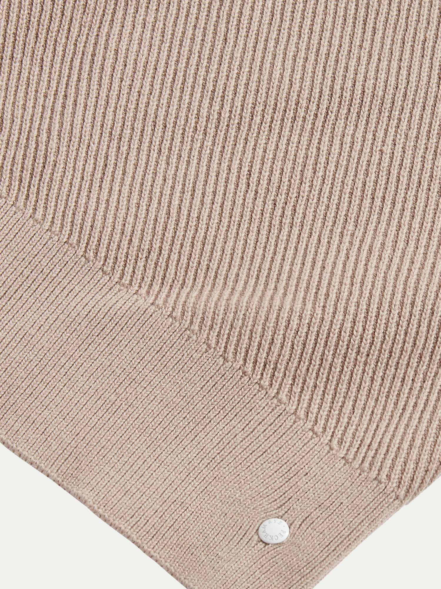Cotton Blend Rib Knit ¼ Zip in Simply Taupe - Image 9
