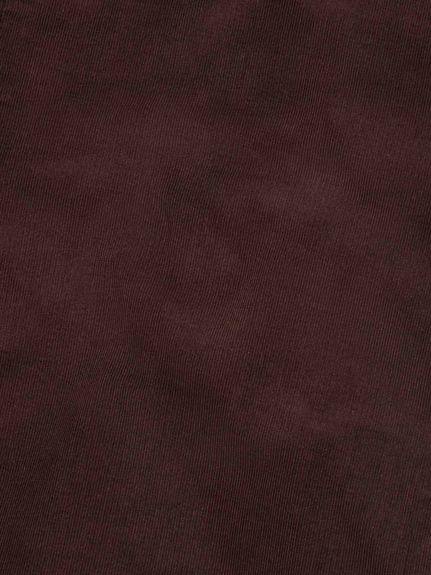Micro Cord Button-Down Shirt in Java - Image 10