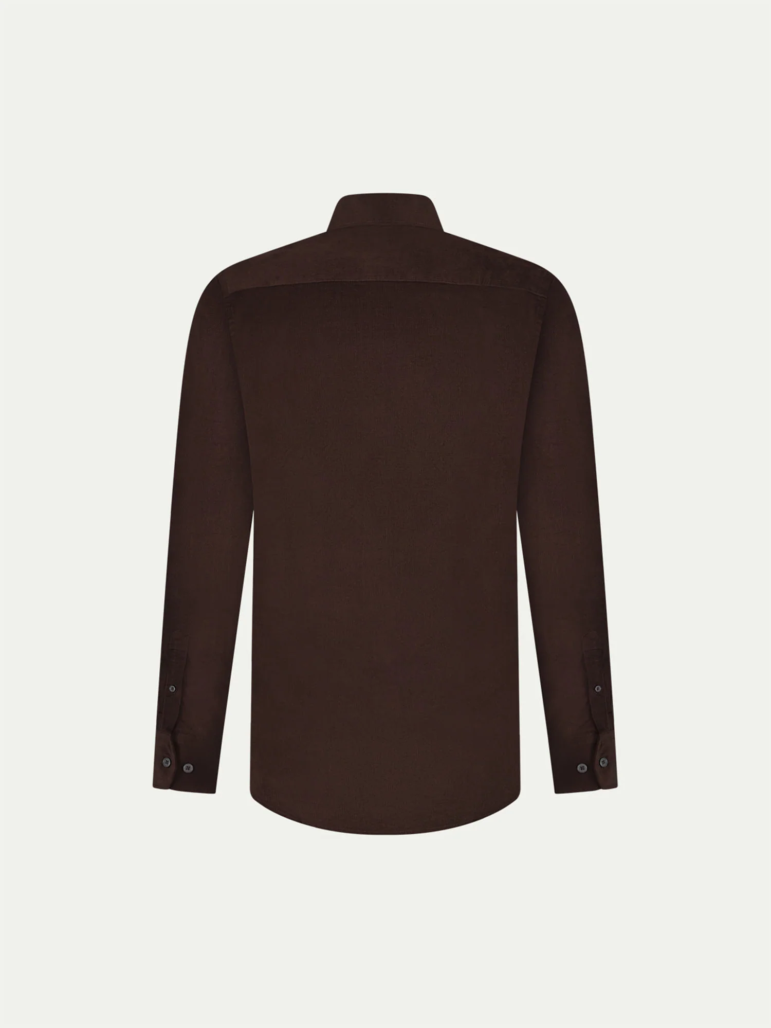 Micro Cord Button-Down Shirt in Java - Image 7