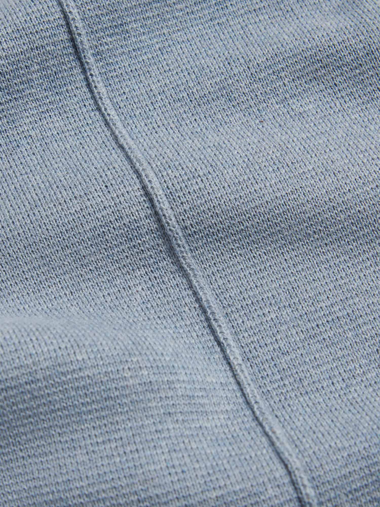 Milano Knit Jogger in Blue Blizzard - Image 10