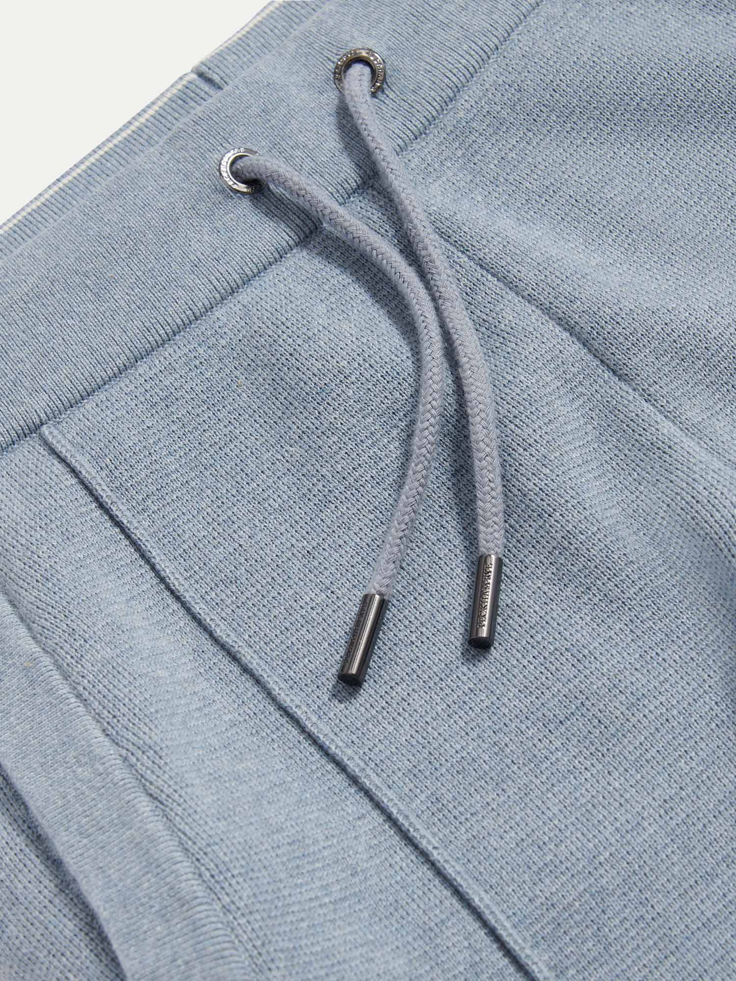 Milano Knit Jogger in Blue Blizzard - Image 9