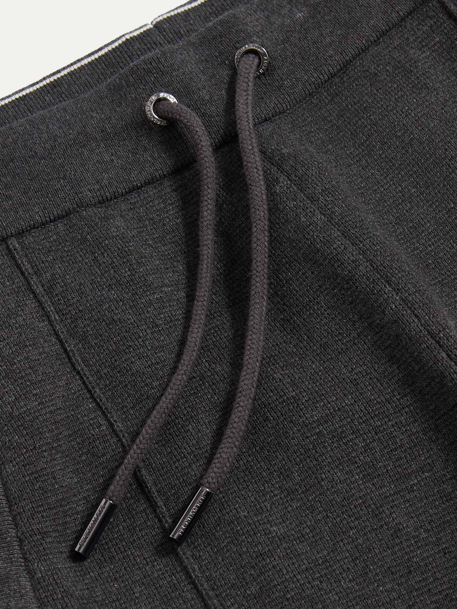 Milano Knit Jogger in Charcoal Grey - Image 9