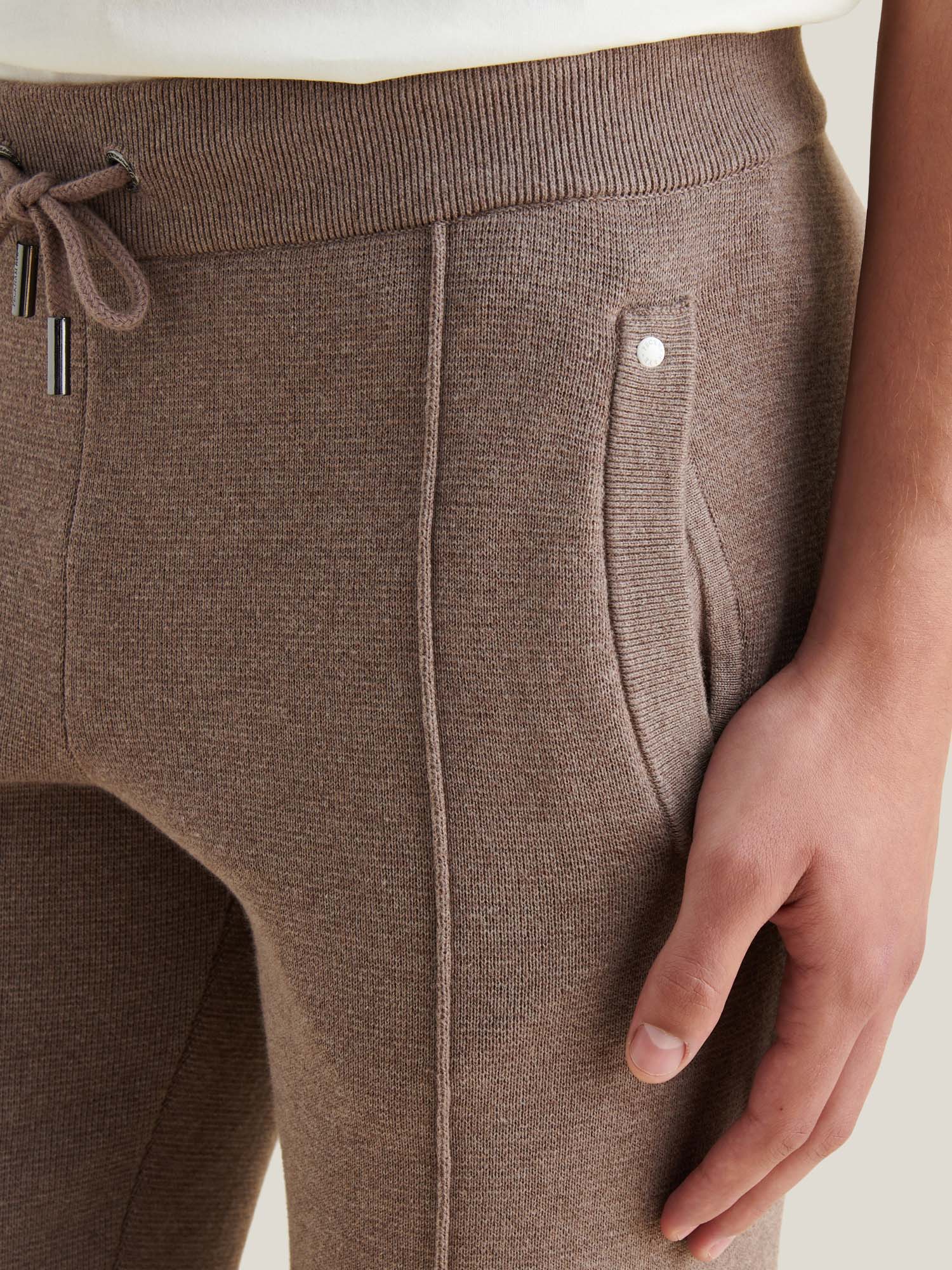 Milano Knit Jogger in Iron - Image 5