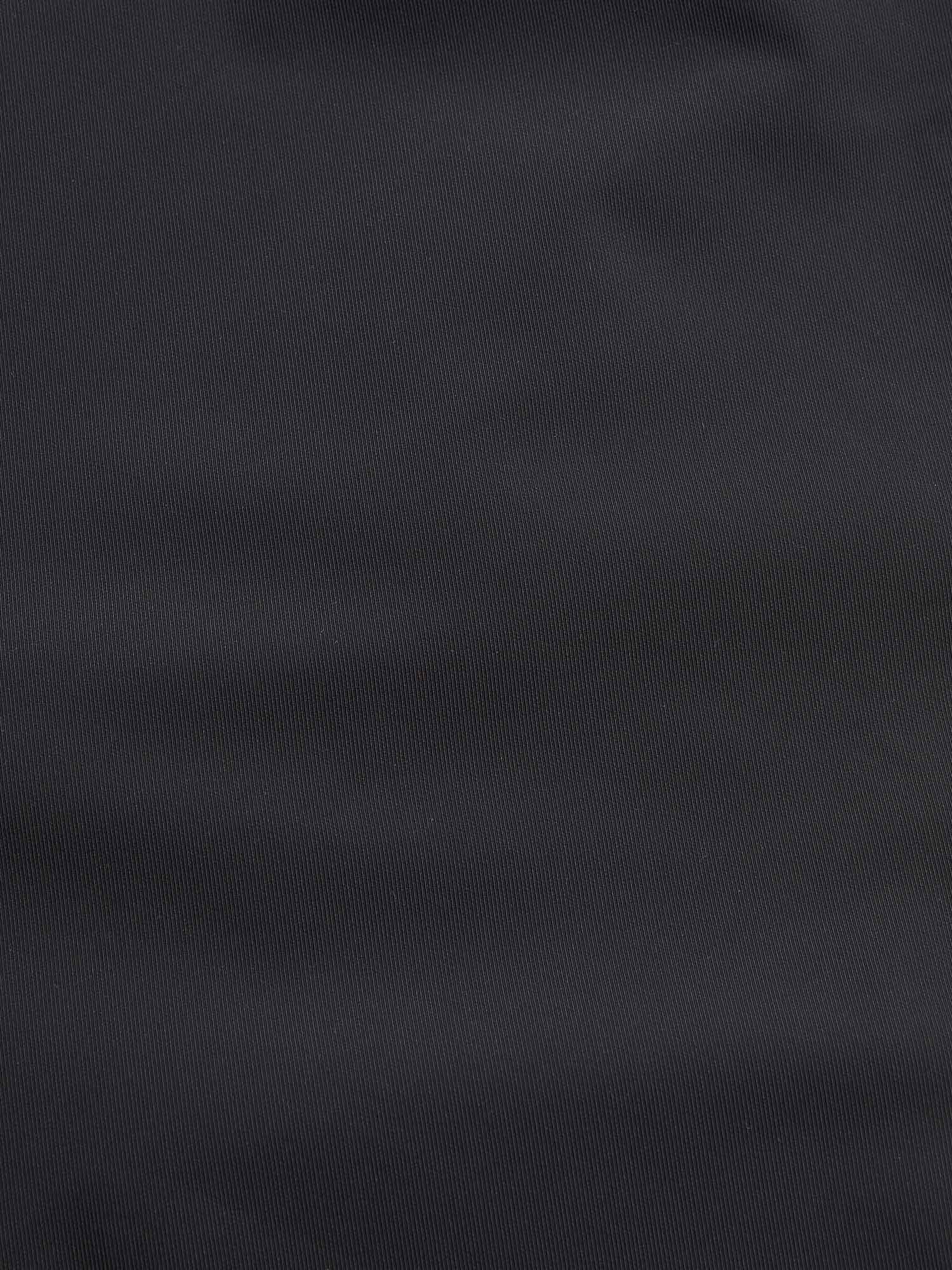 Padded Rain Mac in Black - Image 11