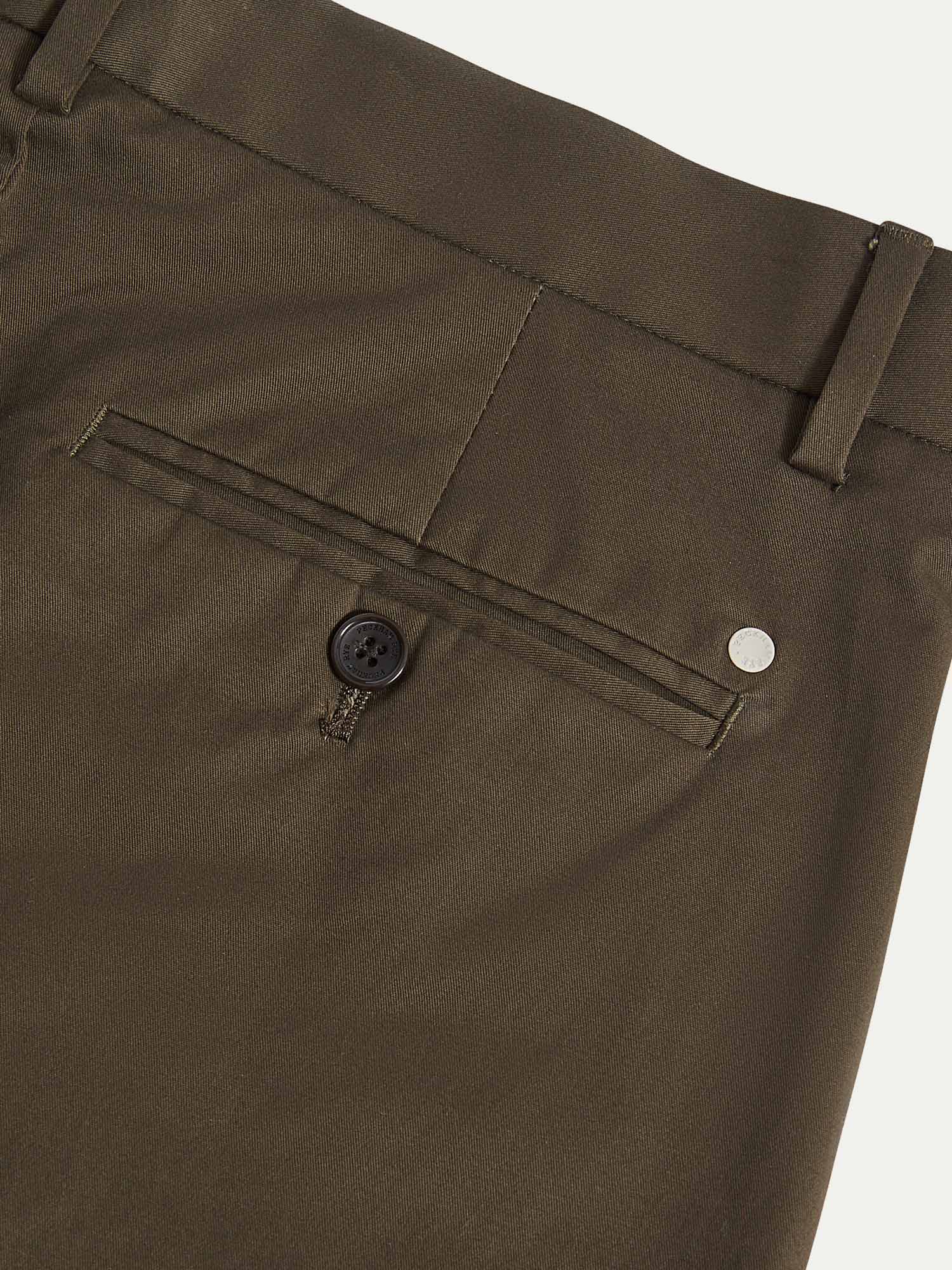 Dean Stretch Cotton Trouser in Sea Turtle - Image 7