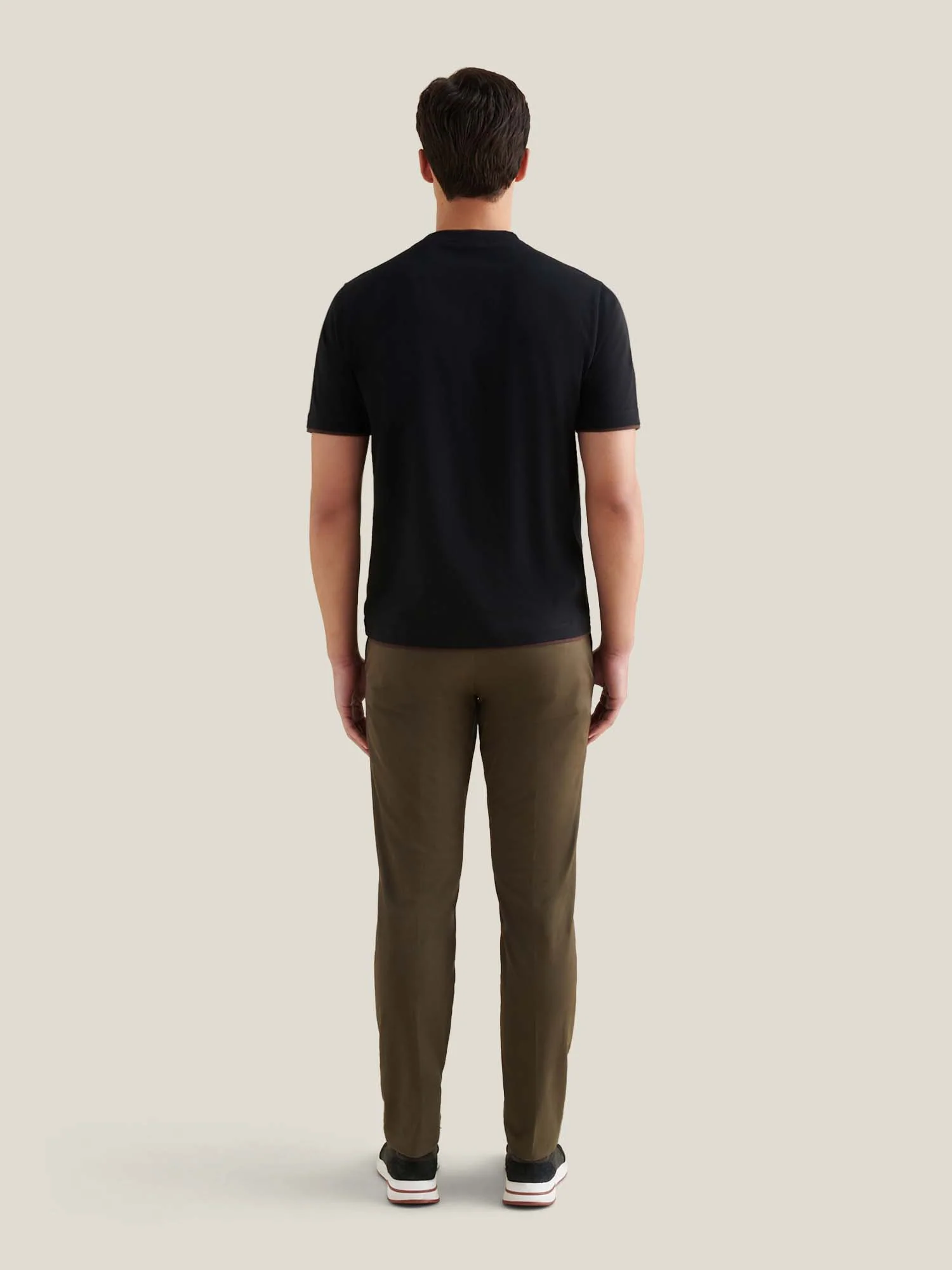 Burlington Double Layer T-Shirt in Black - Image 4