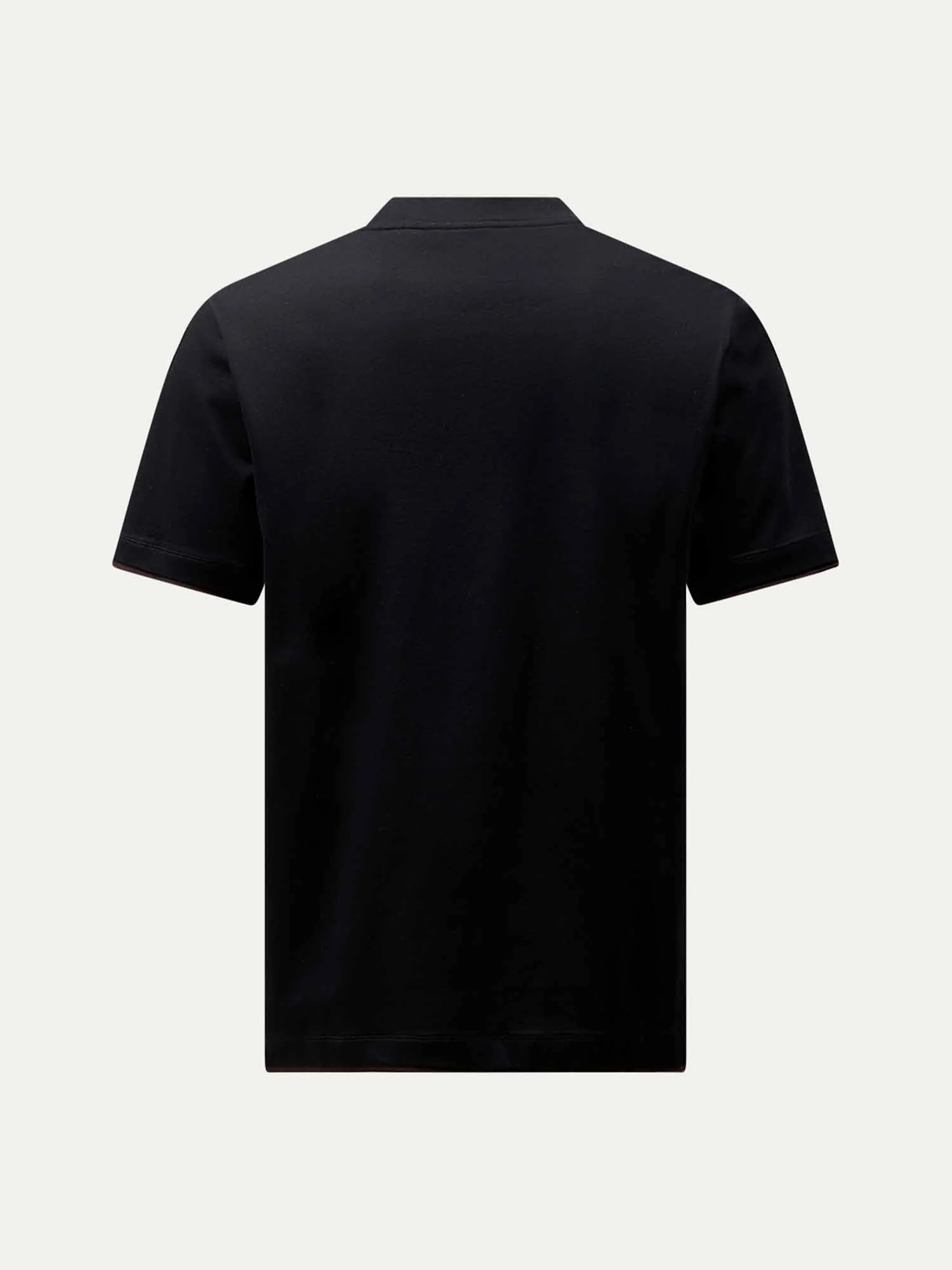 Burlington Double Layer T-Shirt in Black - Image 7