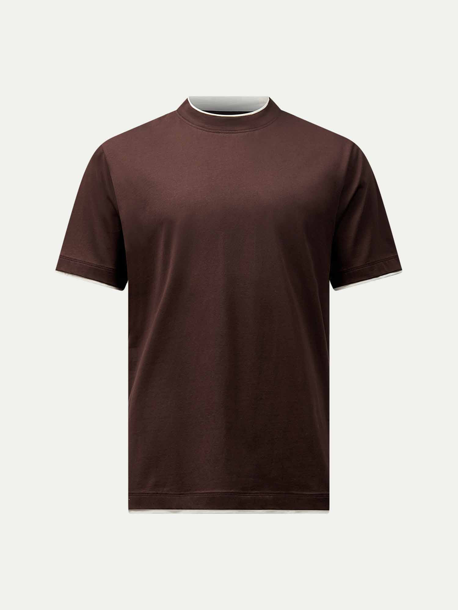 Burlington Double Layer T-Shirt in Java - Image 7