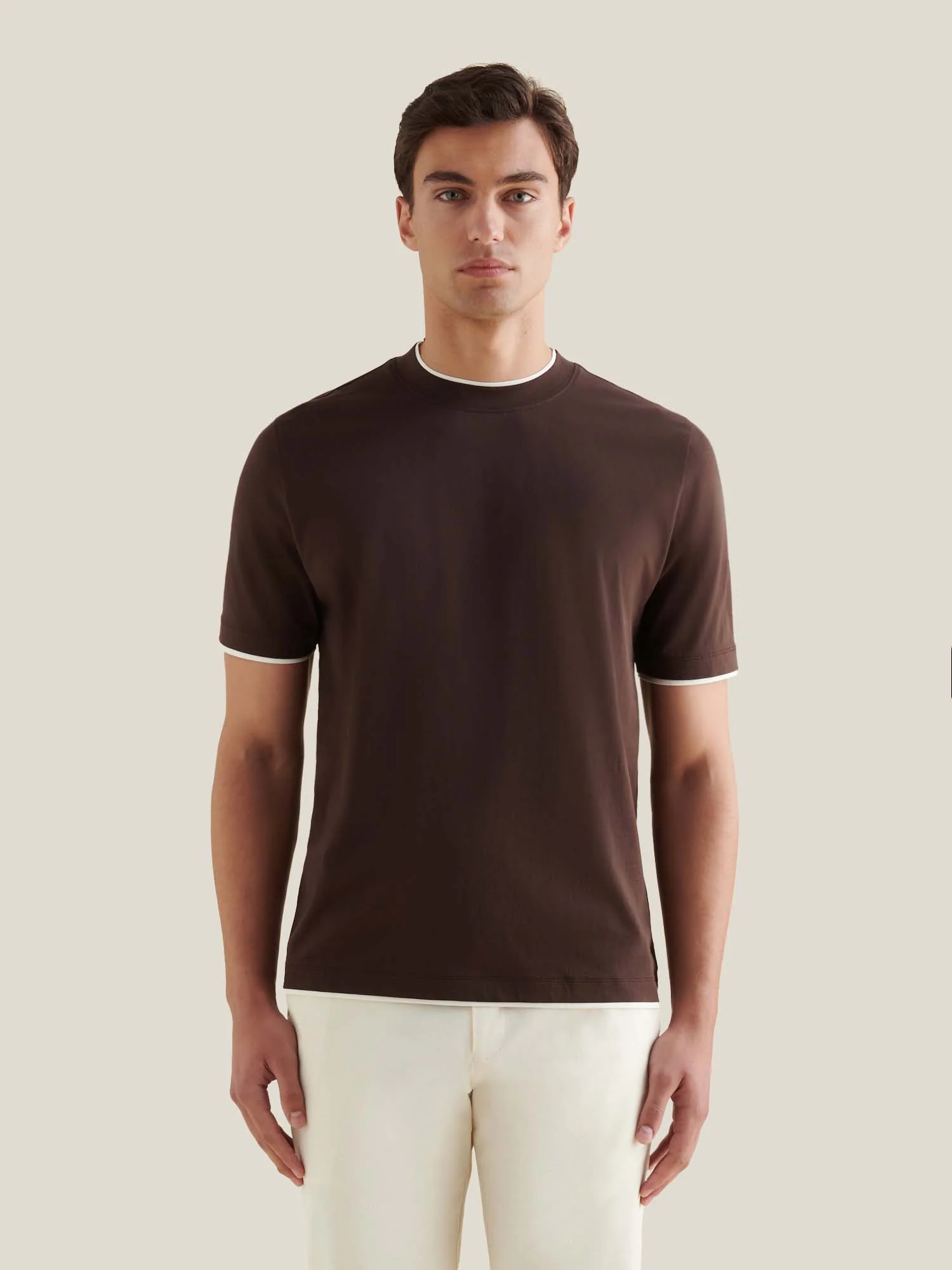 Burlington Double Layer T-Shirt in Java - Image 9