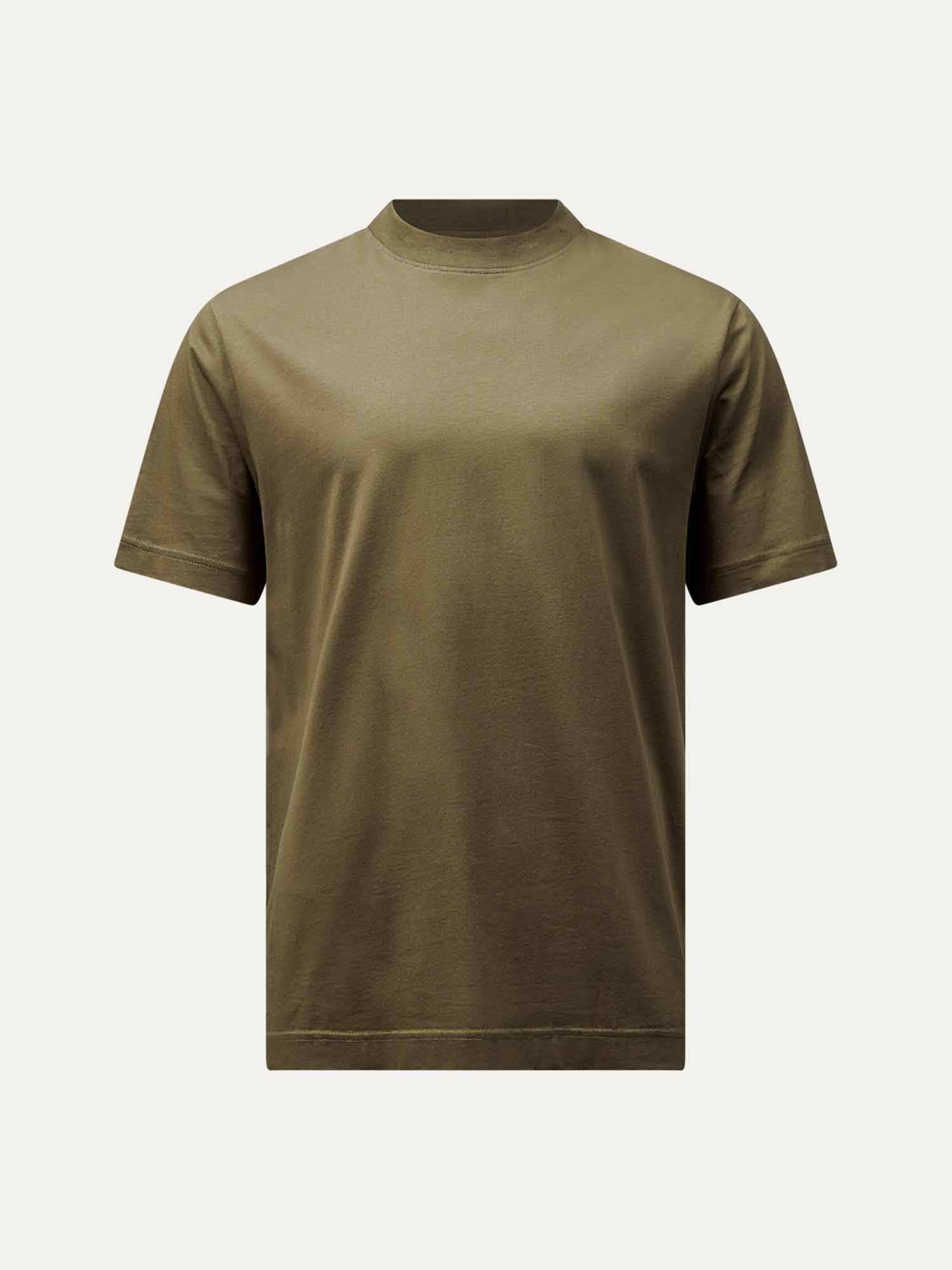 Devonshire Mercerised Cotton T-Shirt in Sea Turtle - Image 6