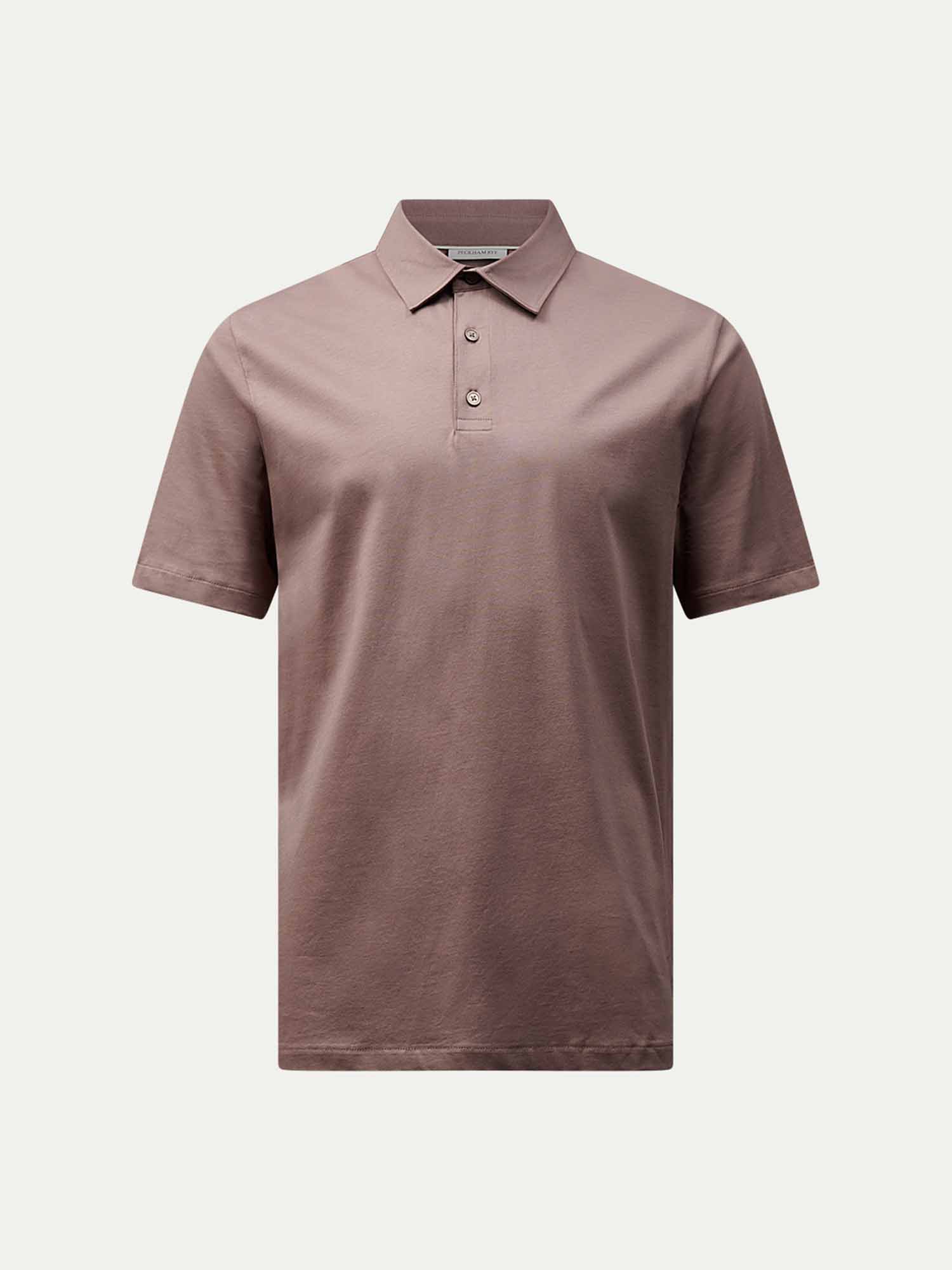 Wardour Mercerised Cotton Polo Shirt in Iron - Image 7