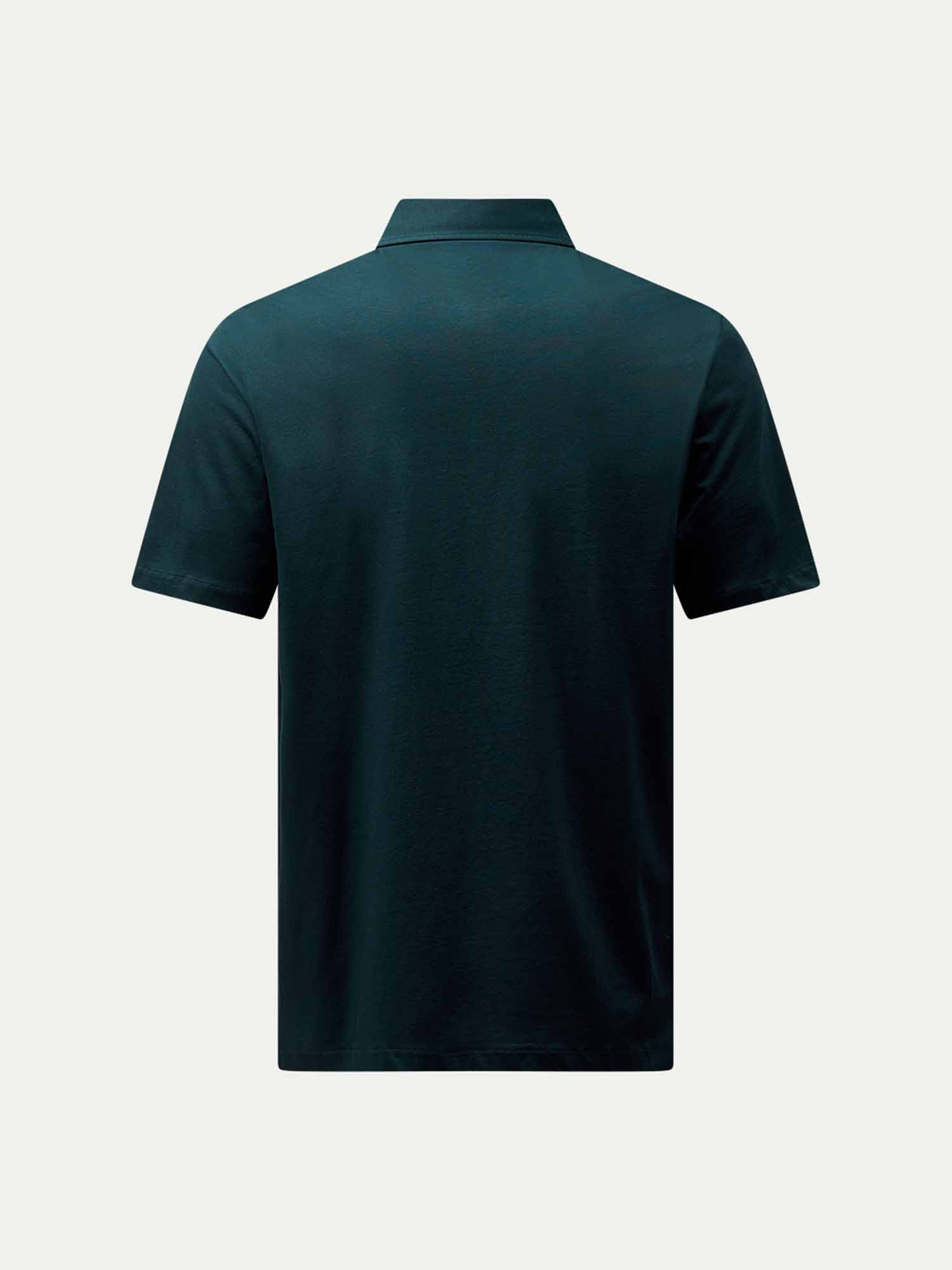 Wardour Mercerised Cotton Polo Shirt in Stargazer - Image 8