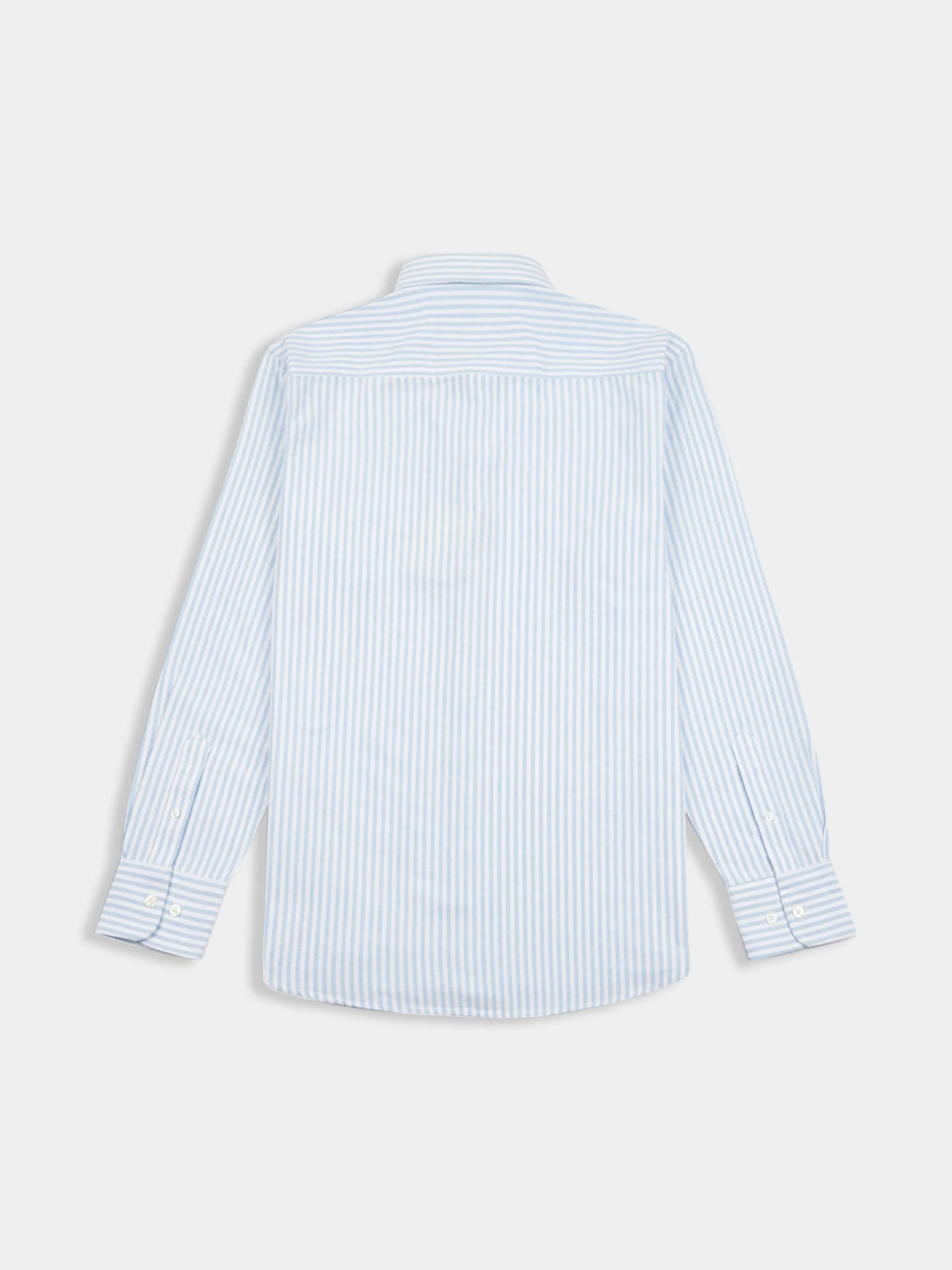 Striped Oxford Shirt in Quiet Harbor - Image 3