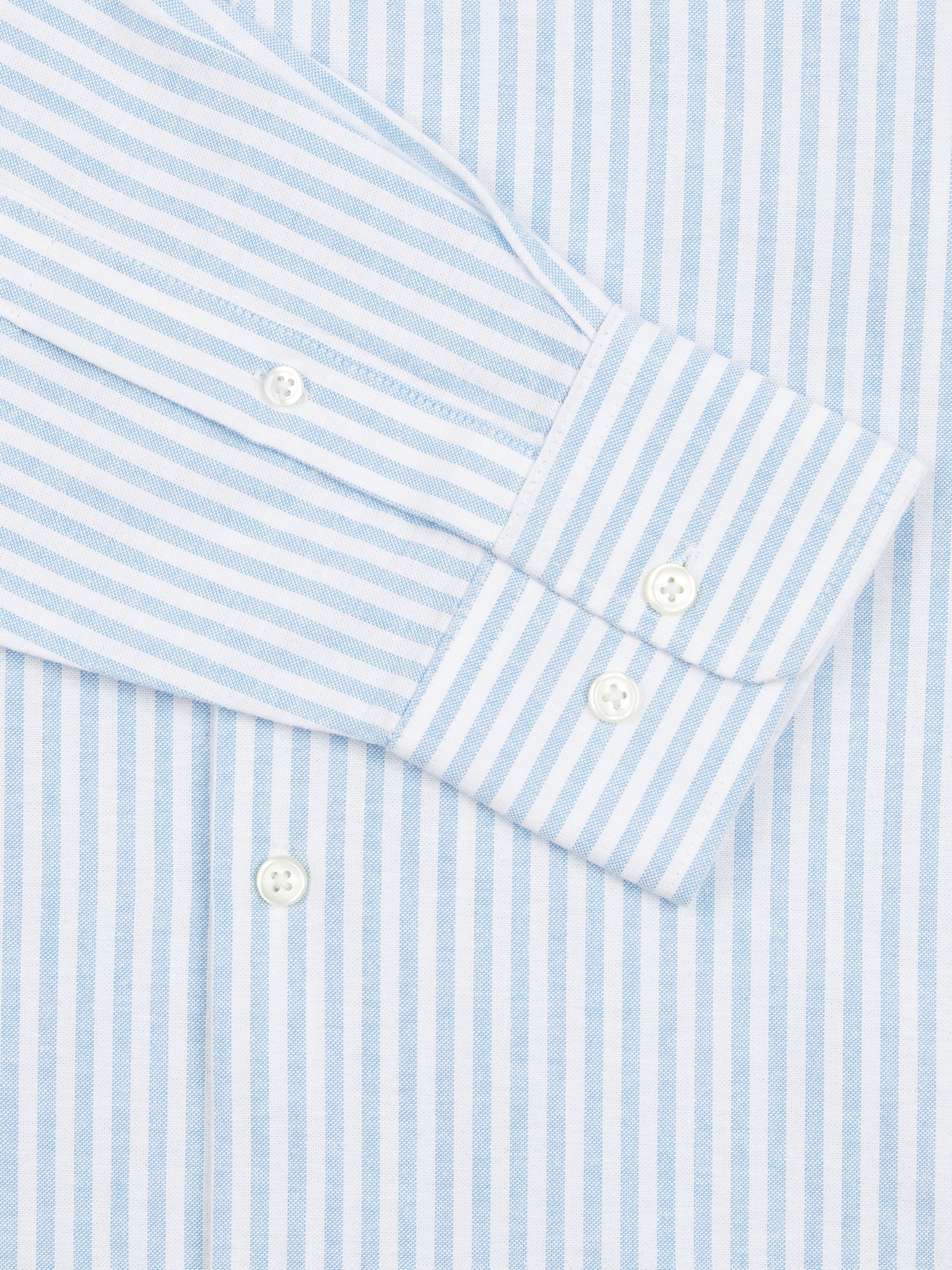 Striped Oxford Shirt in Quiet Harbor - Image 4