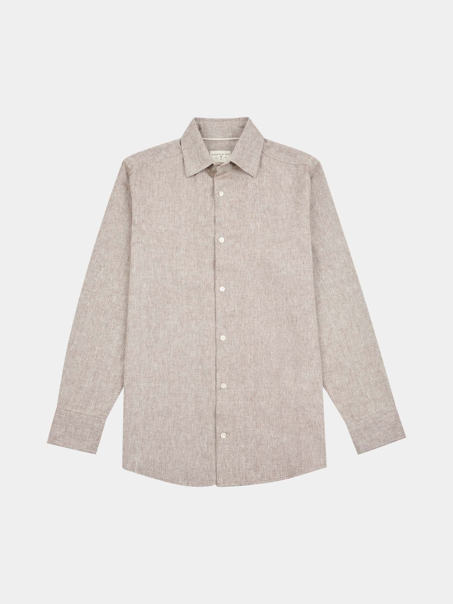 Textured Shirt in Carafe - Image 2