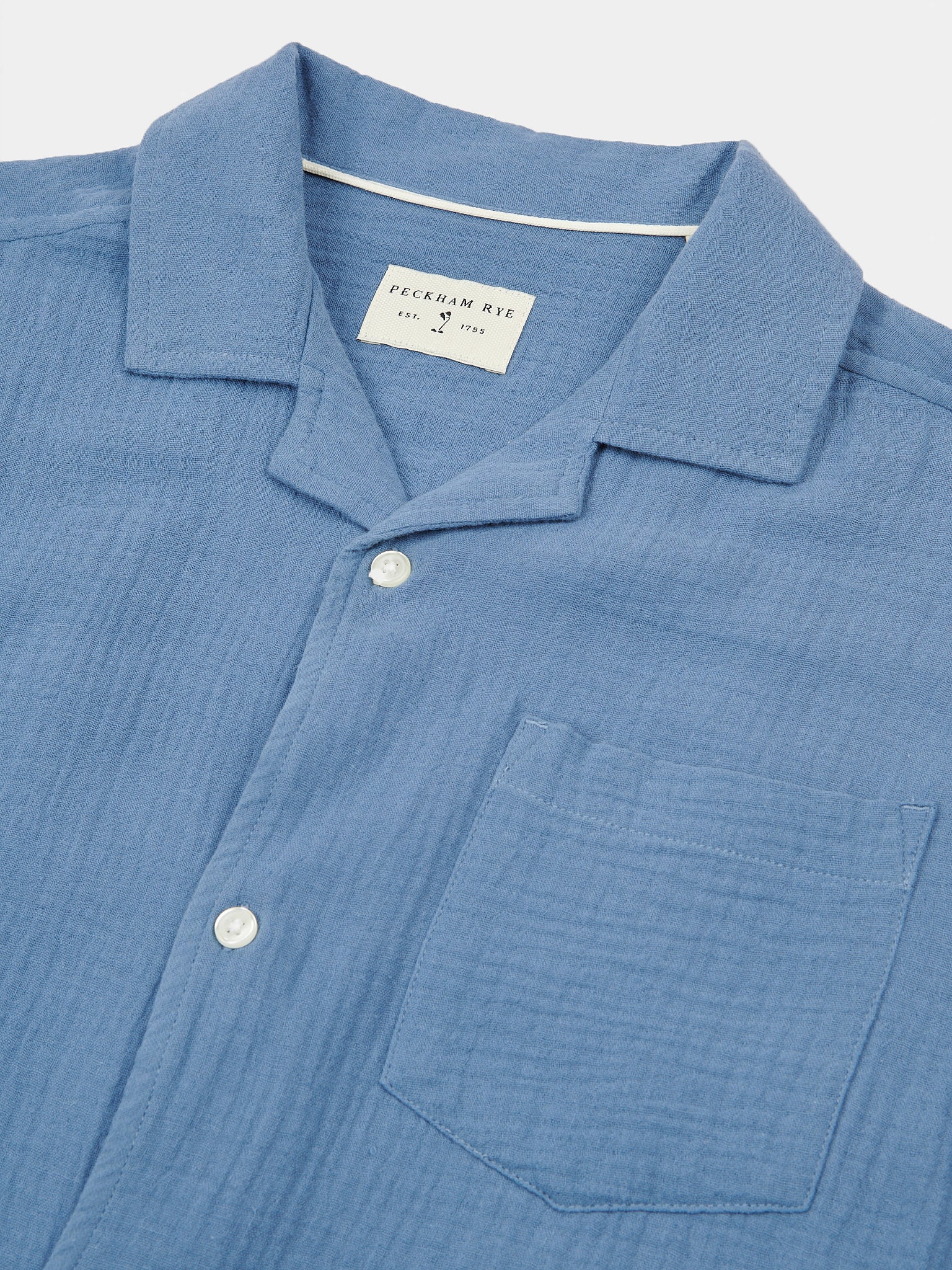Waffle Revere Shirt in Quiet Harbor - Image 2