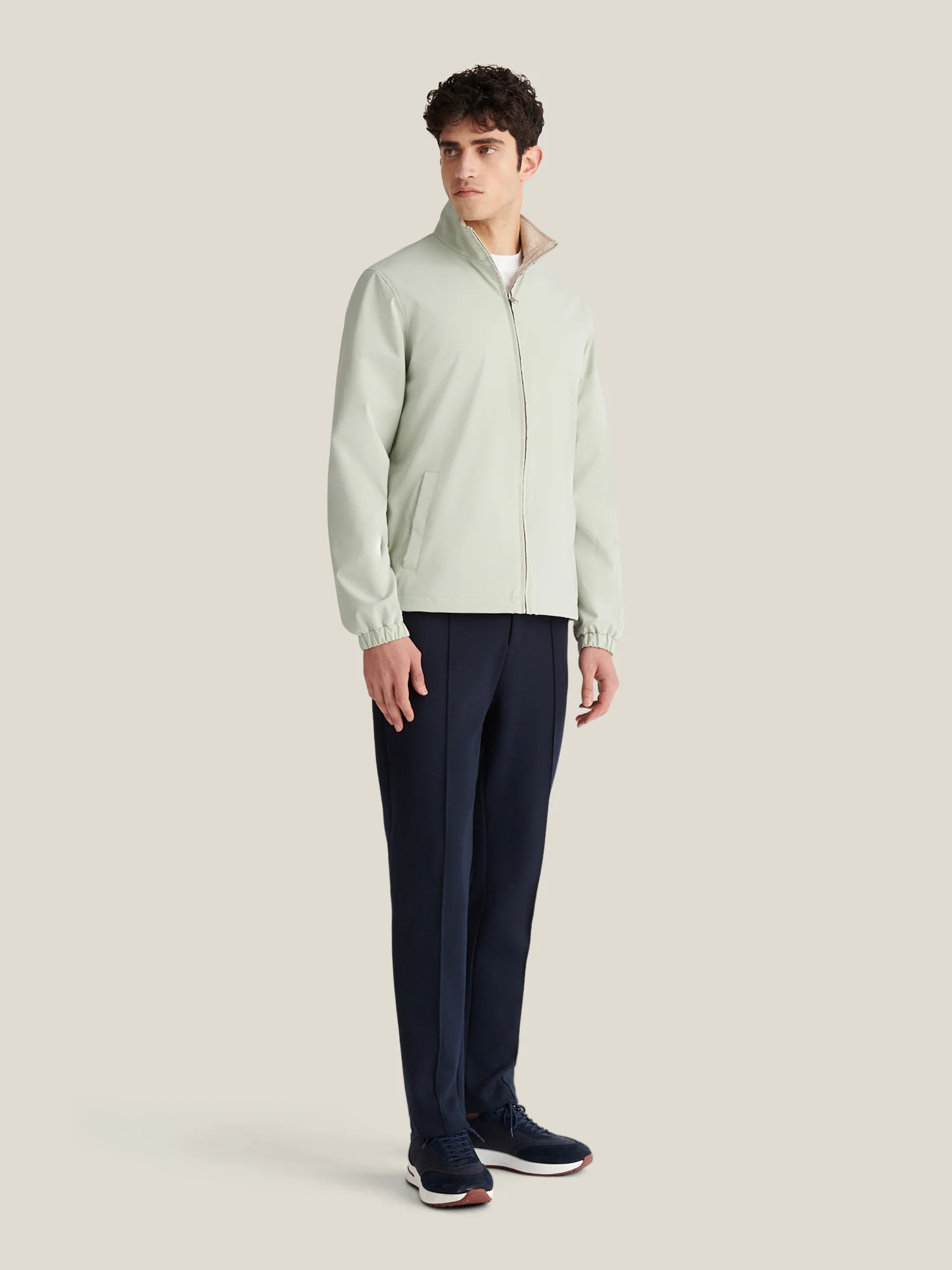 Versailles Zip Jacket in Seafoam - Image 2