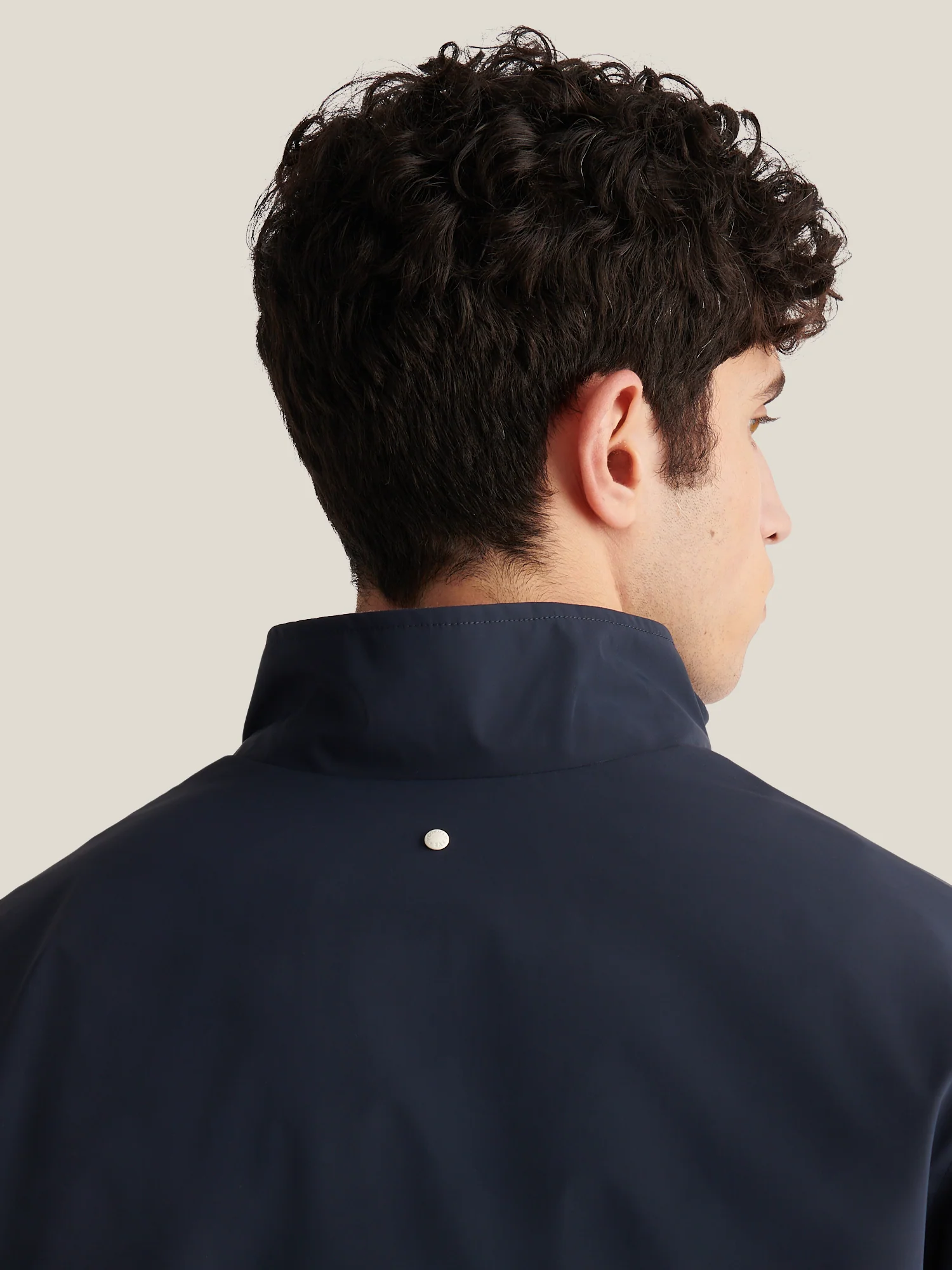 Versailles Zip Jacket in Dark Sapphire Navy - Image 5
