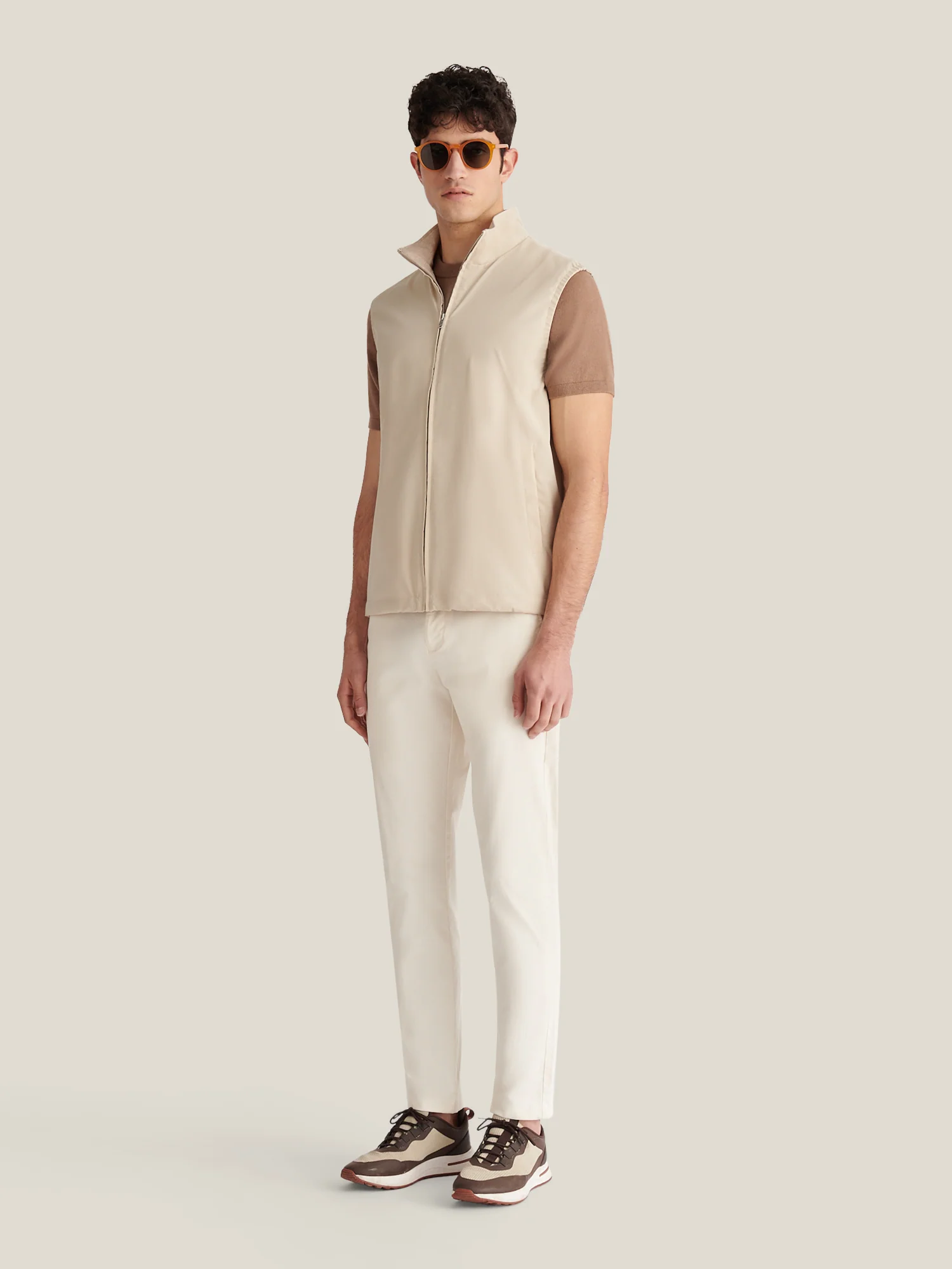 Molo Zip Vest in Peyote - Image 2
