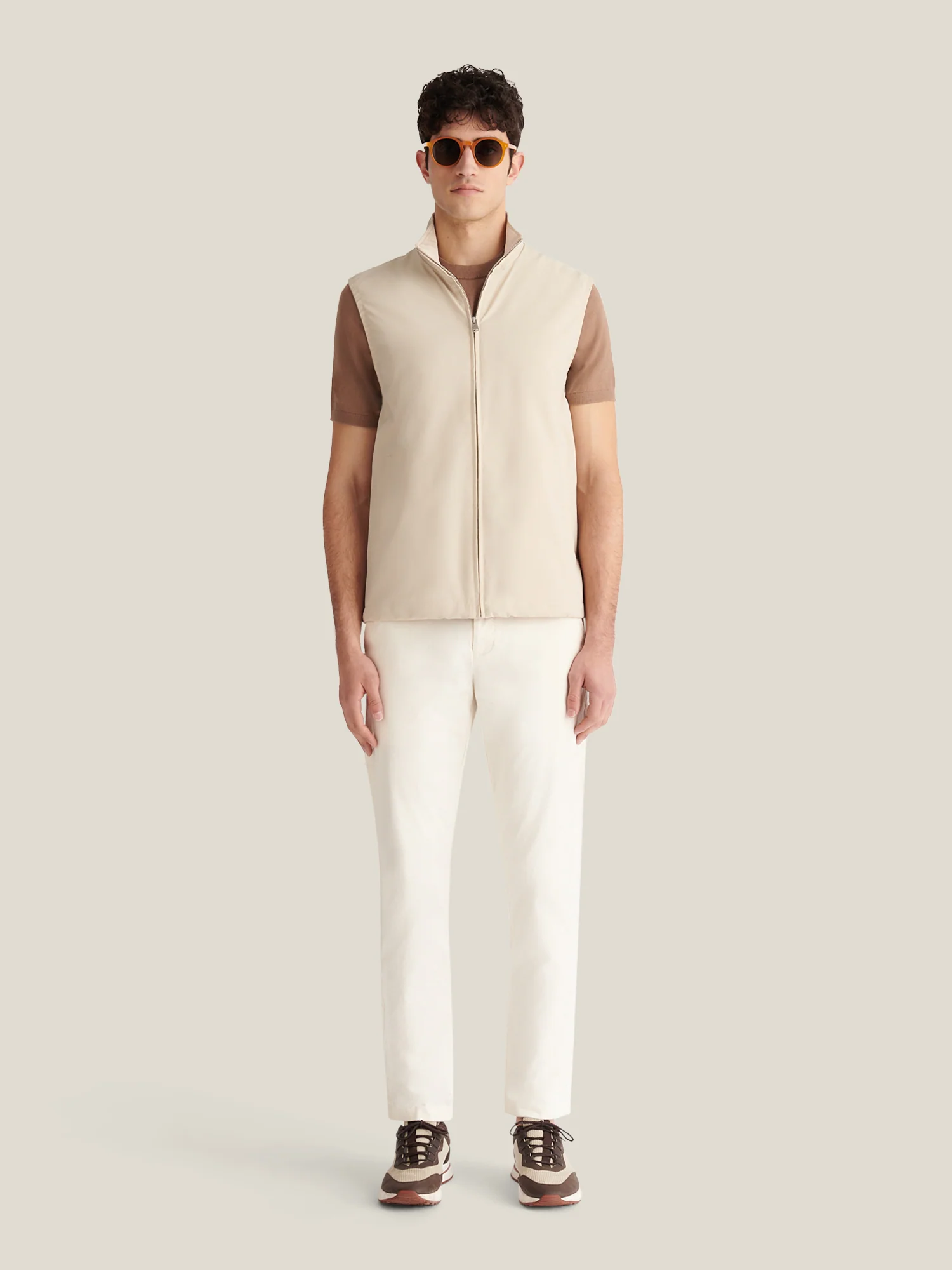 Molo Zip Vest in Peyote - Image 4