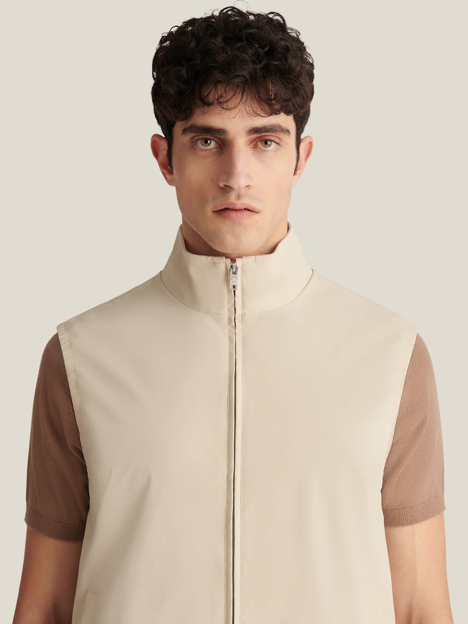 Molo Zip Vest in Peyote - Image 6
