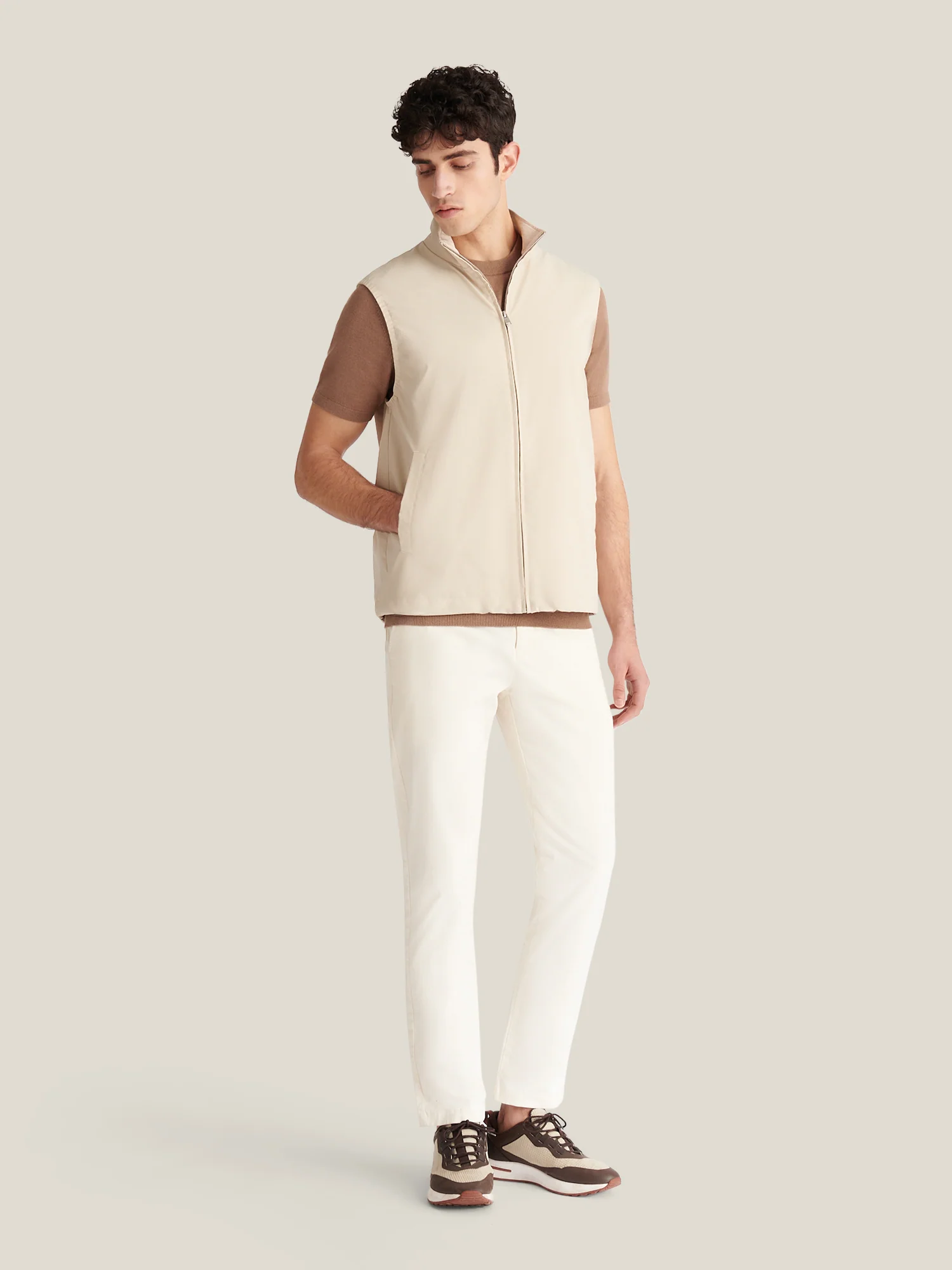 Molo Zip Vest in Peyote - Image 7
